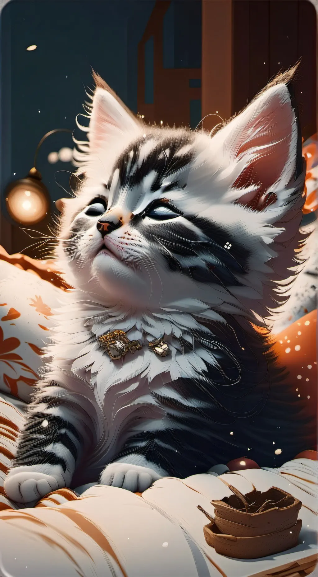 ai character: Luna background