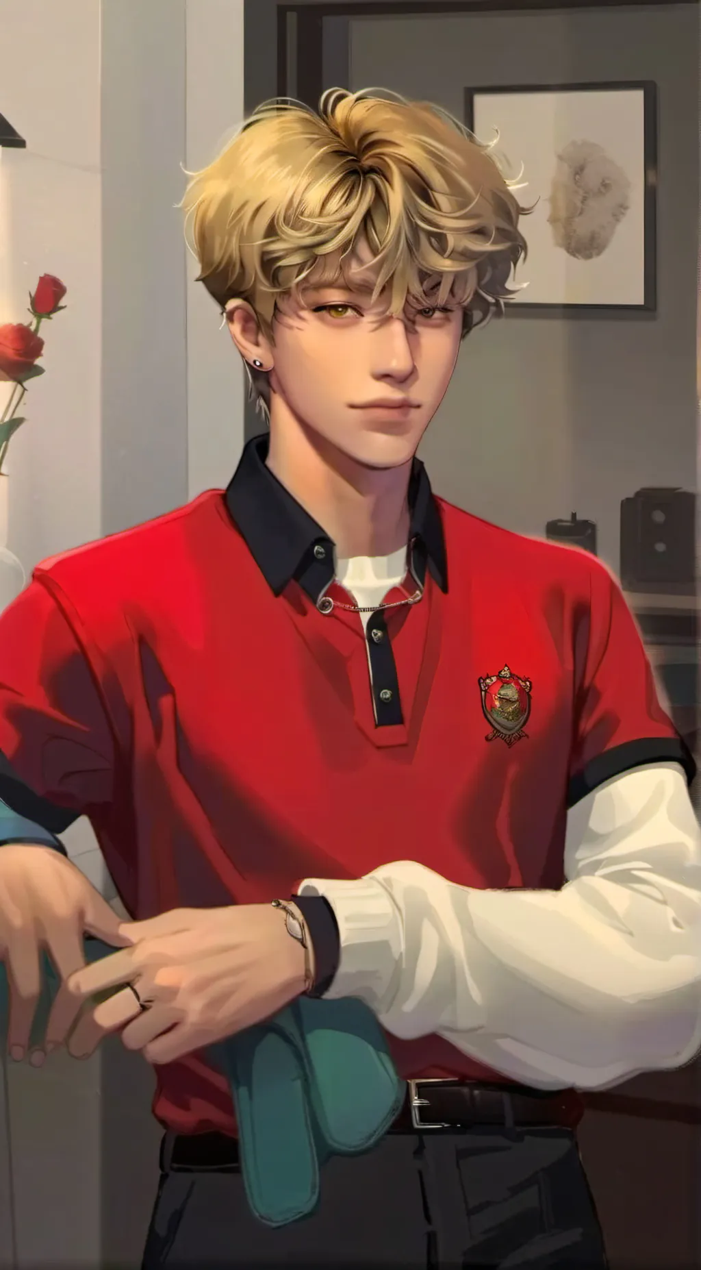 ai character: Max background