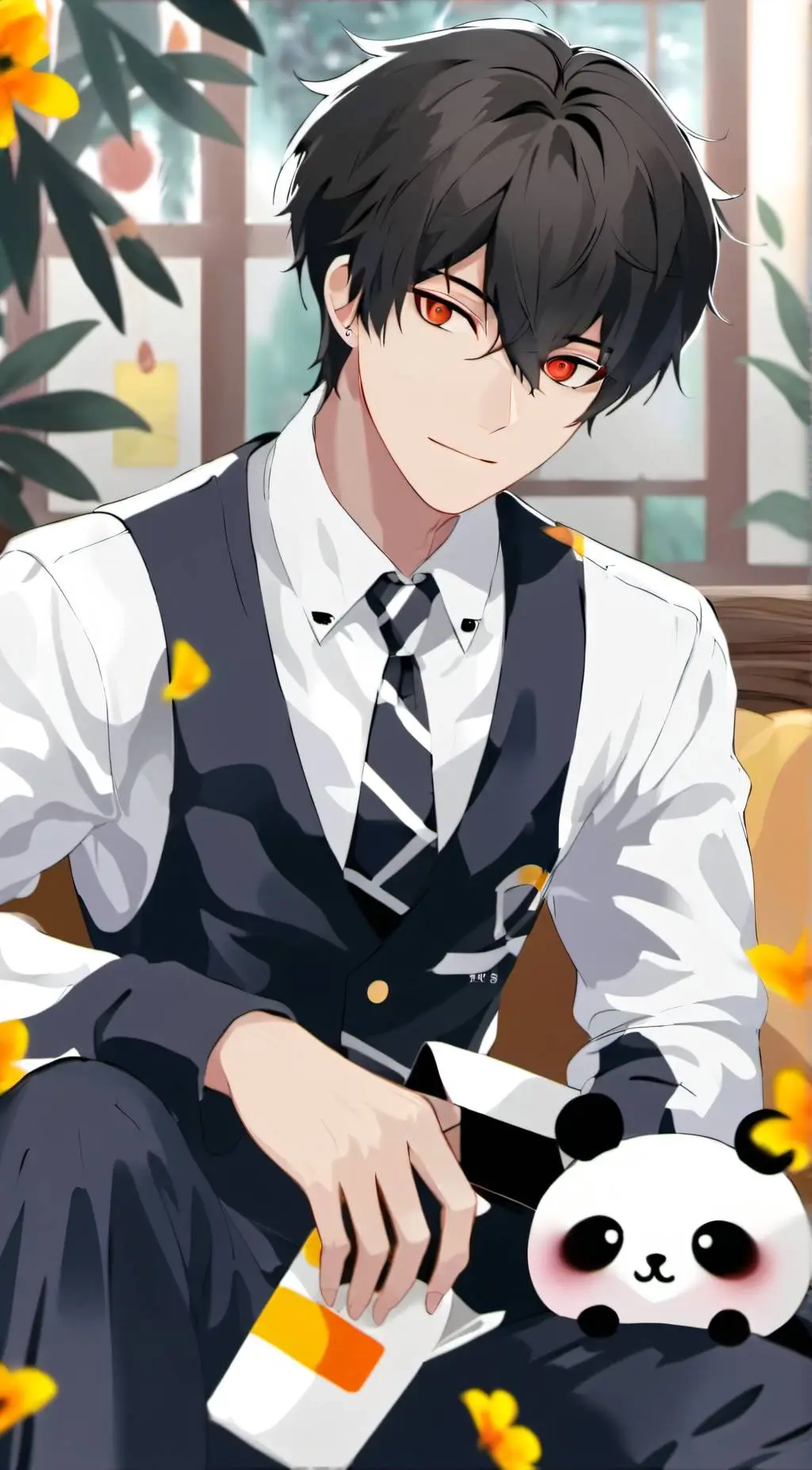 ai character: Allison and yourbf background