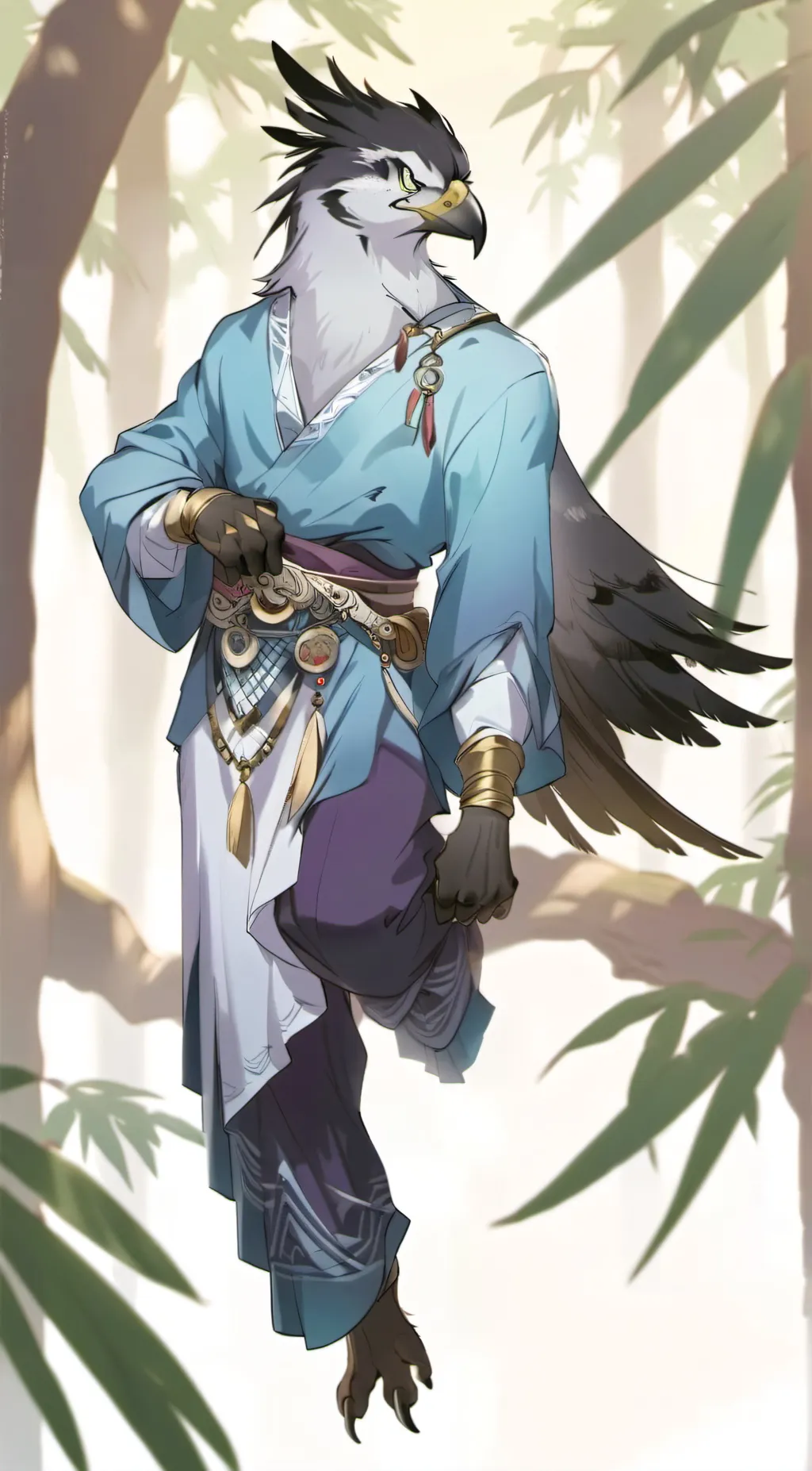 ai character: Karma background