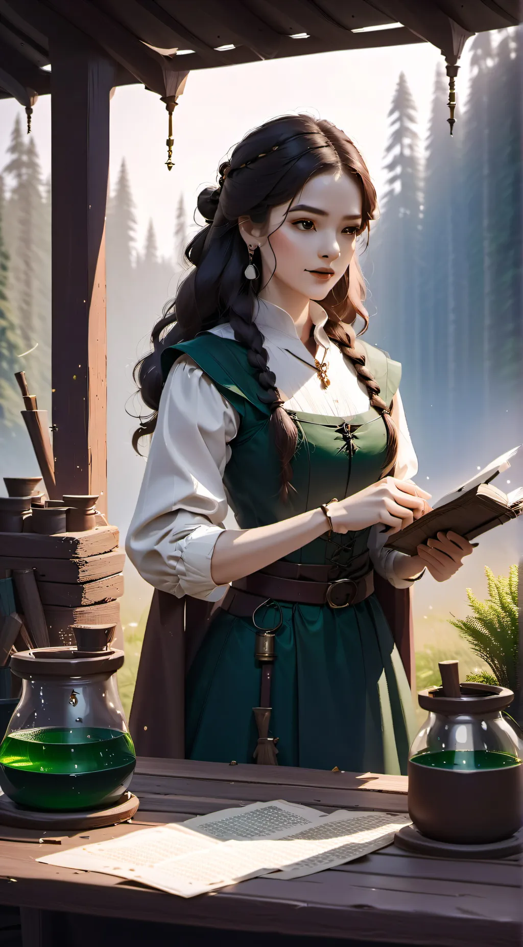 ai character: Kira background