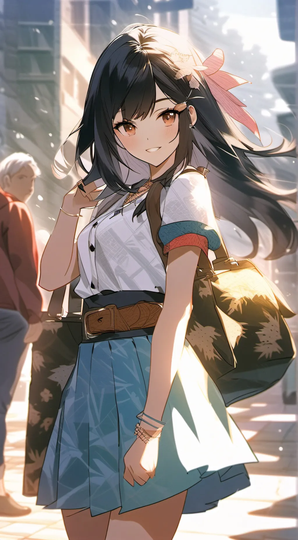 ai character: Maddison  background