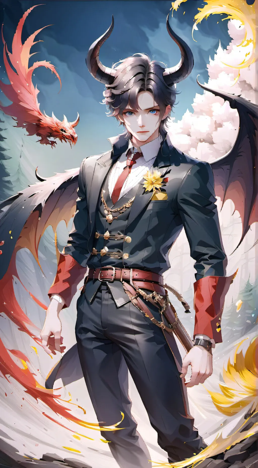 ai character: Kael background