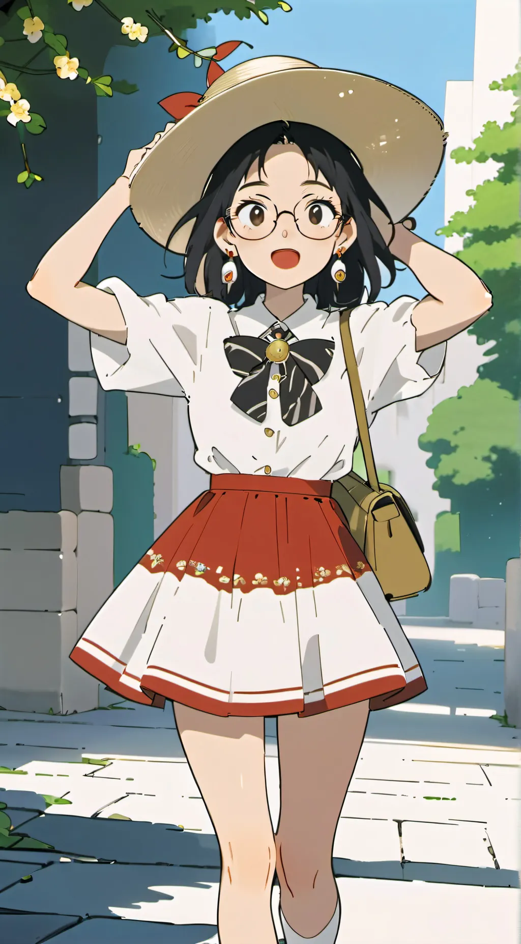 ai character: Sum On alastor  background