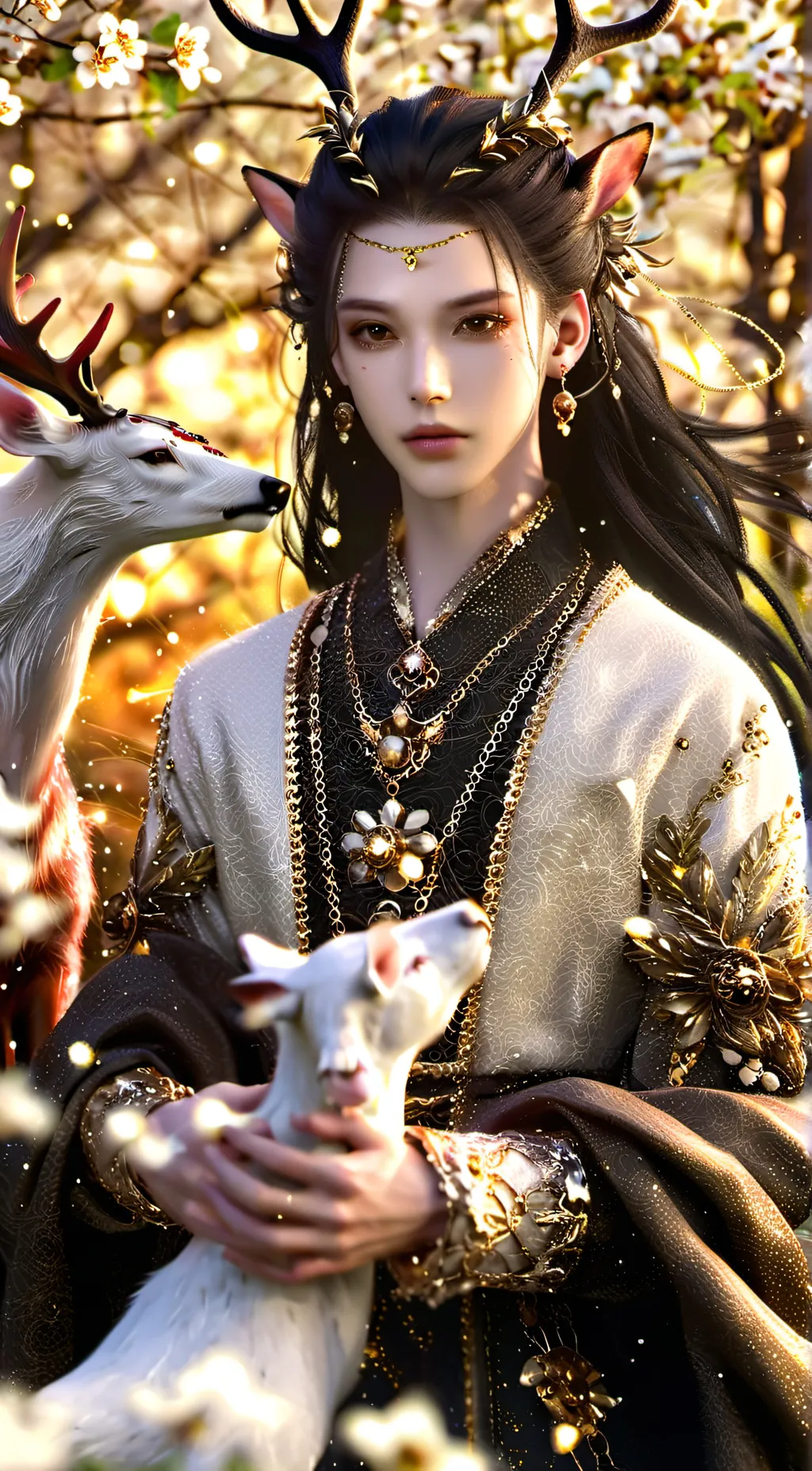 ai character: Fonsy Deer background