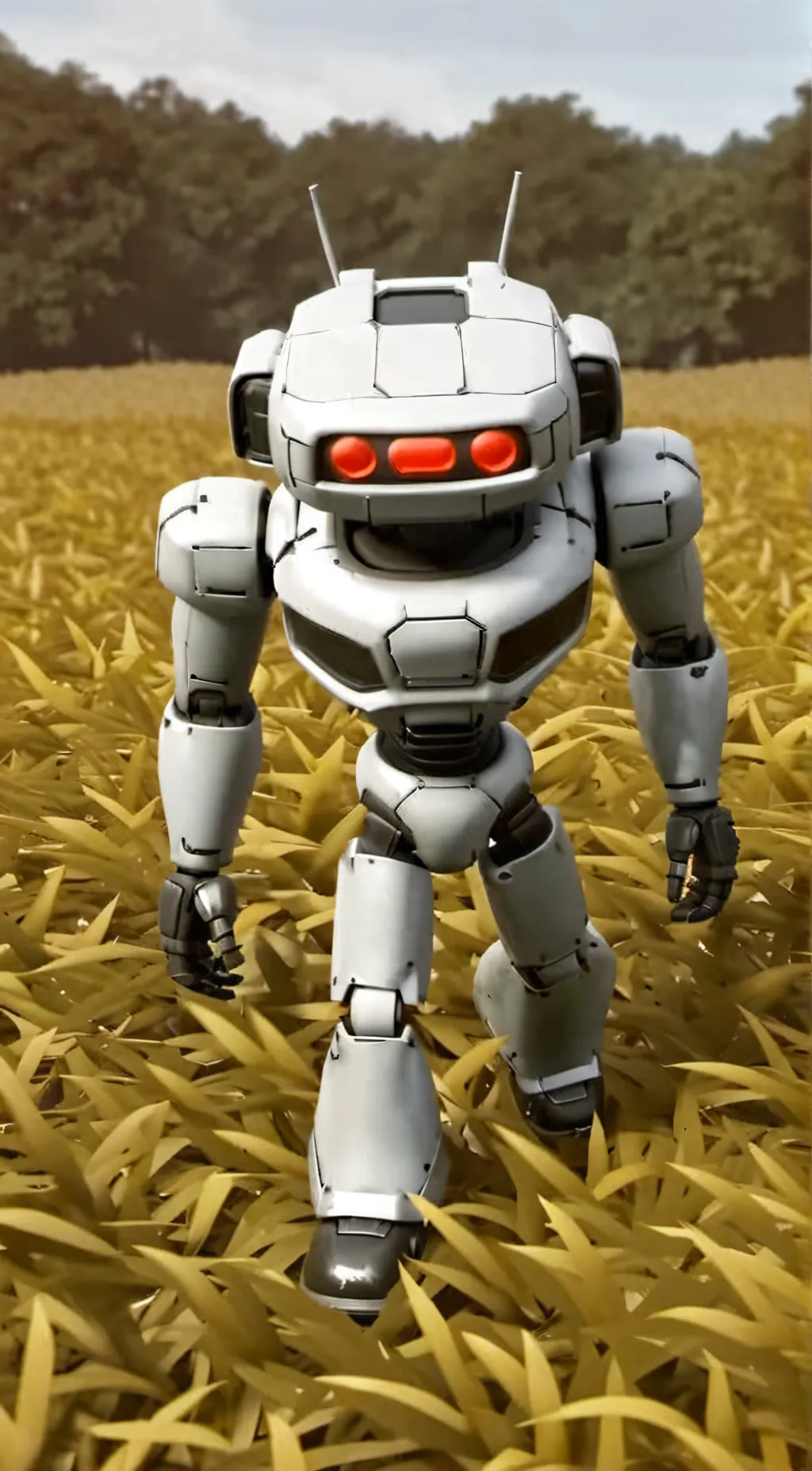 ai character: Robot Chica background