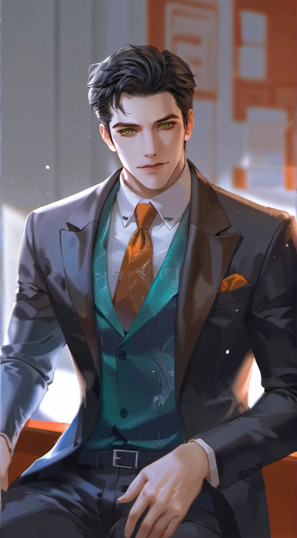 ai character: Alexander Steele background