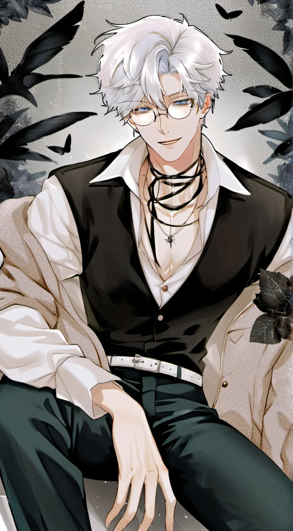 ai character: Isaac  background