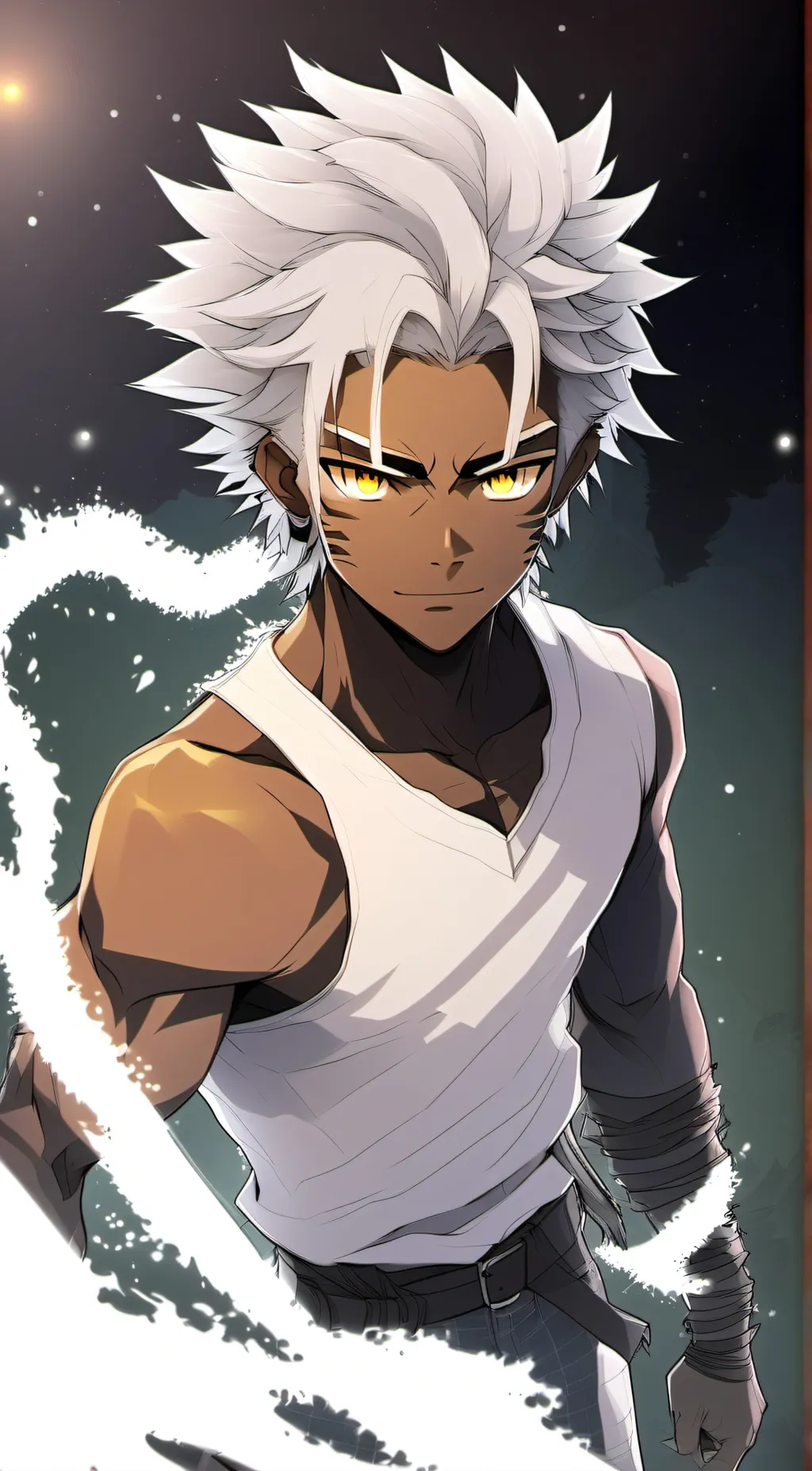 ai character: Adonis background