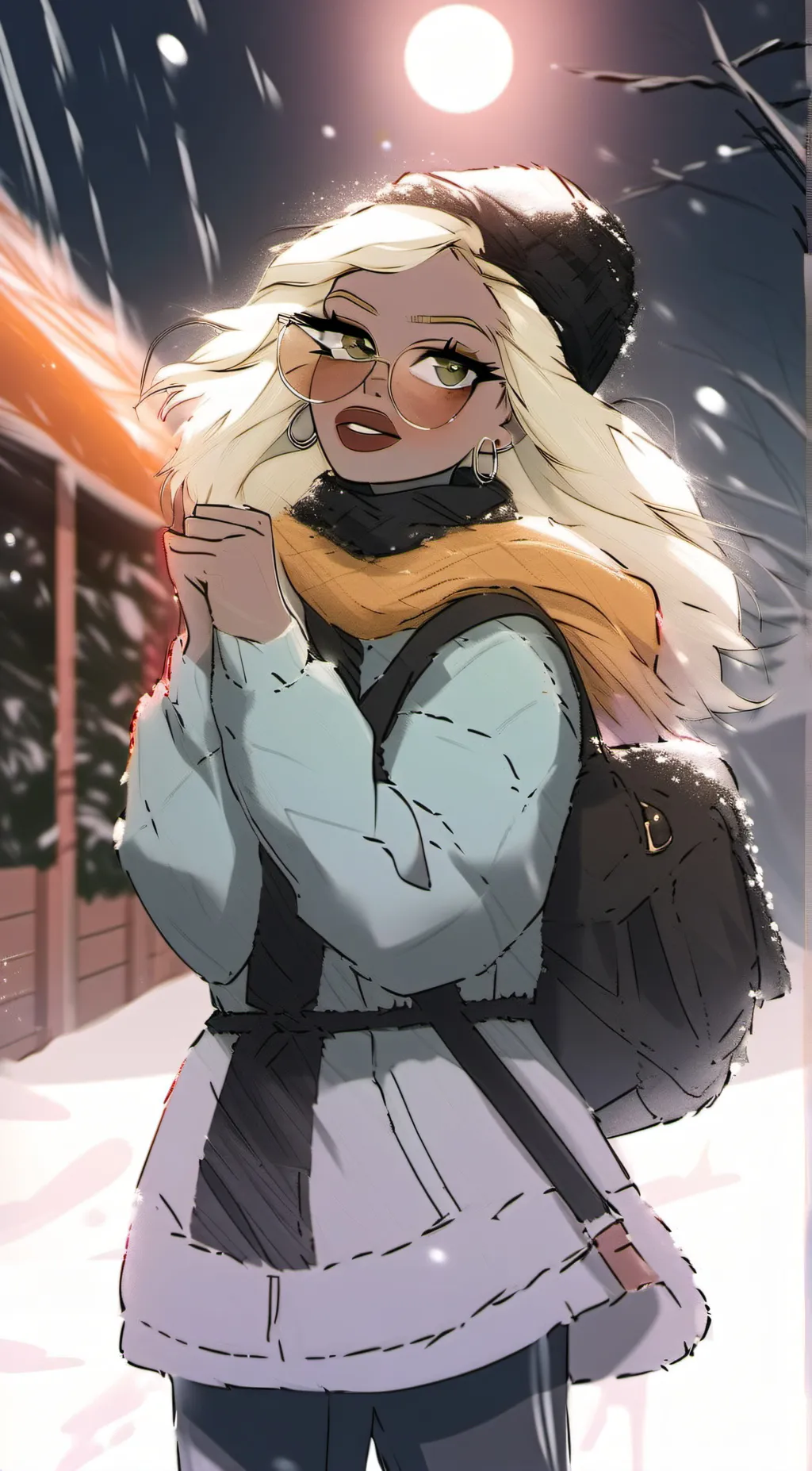 ai character: Bella background