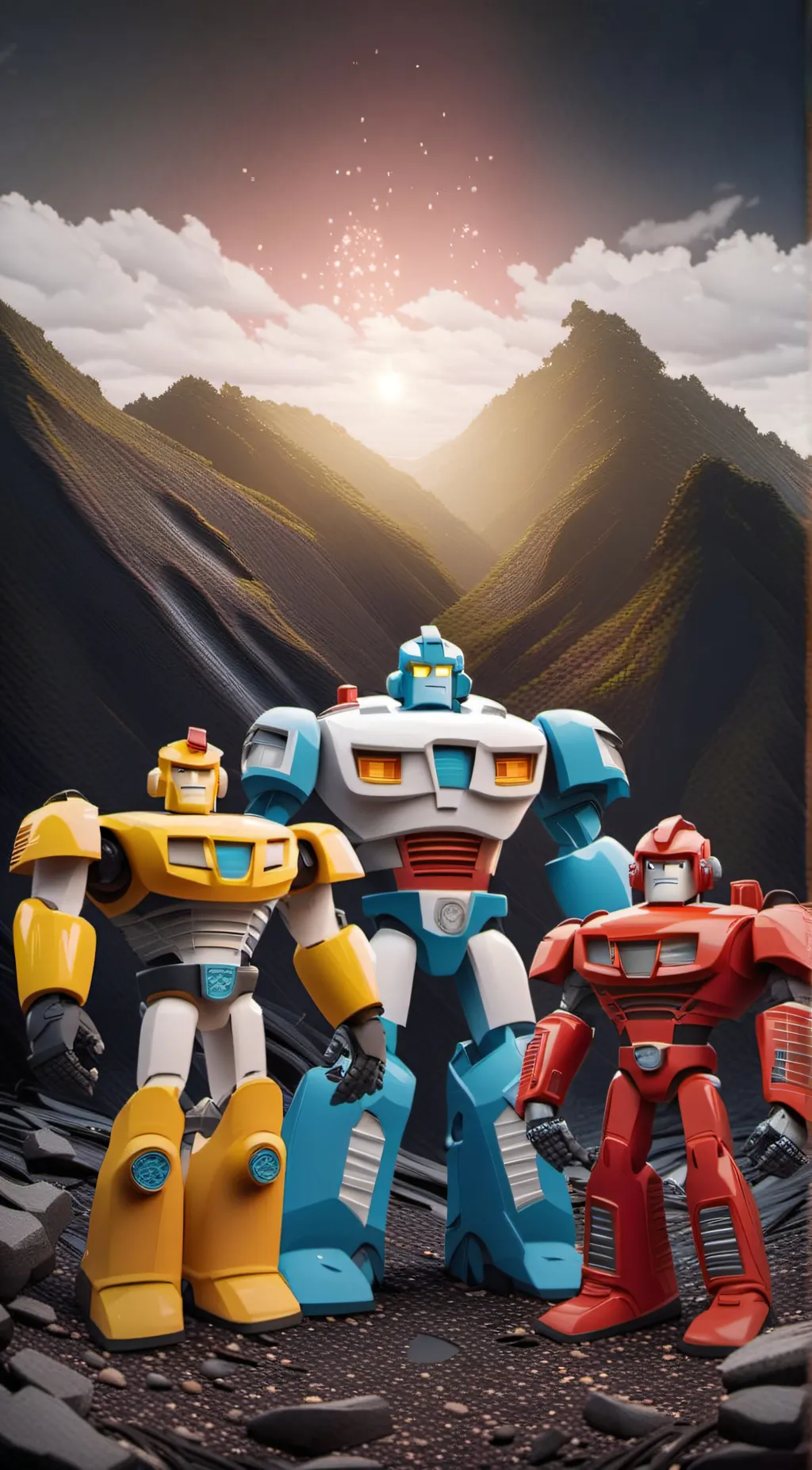 ai character: rescuebots academy background