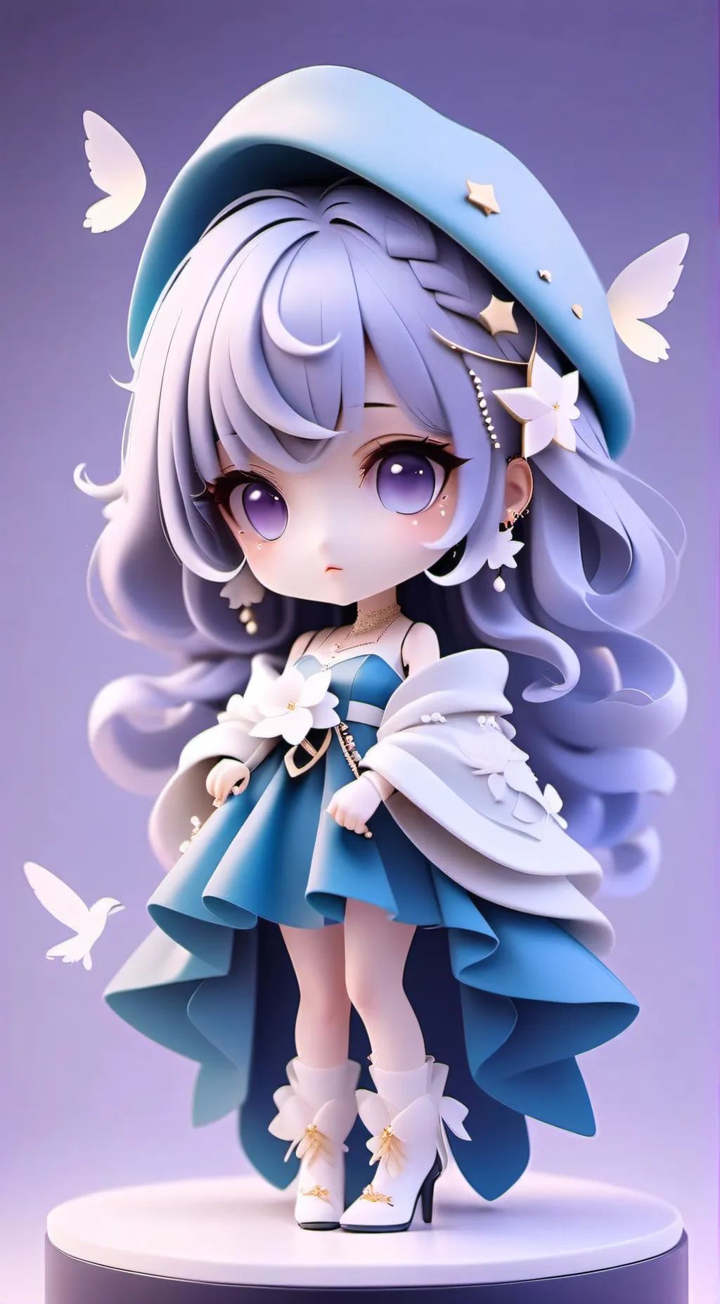 ai character: lilly  background