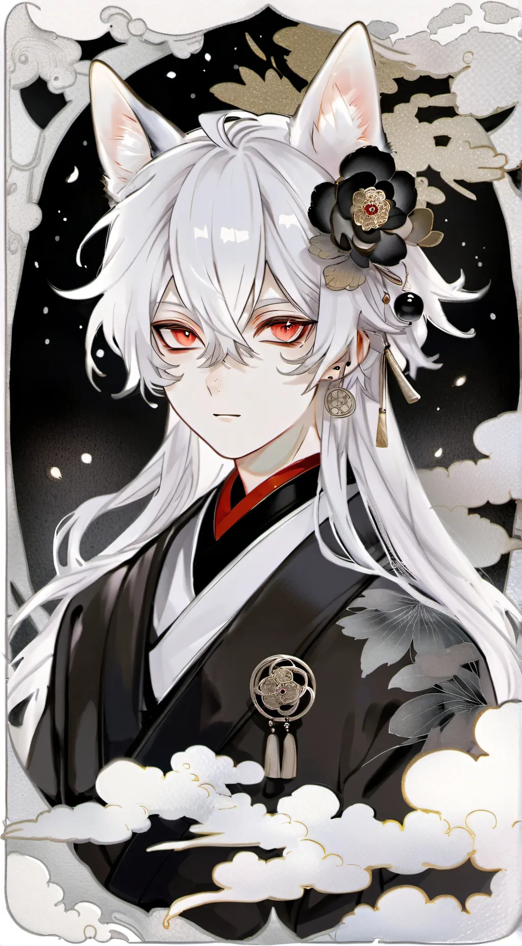 ai character: Kuro background