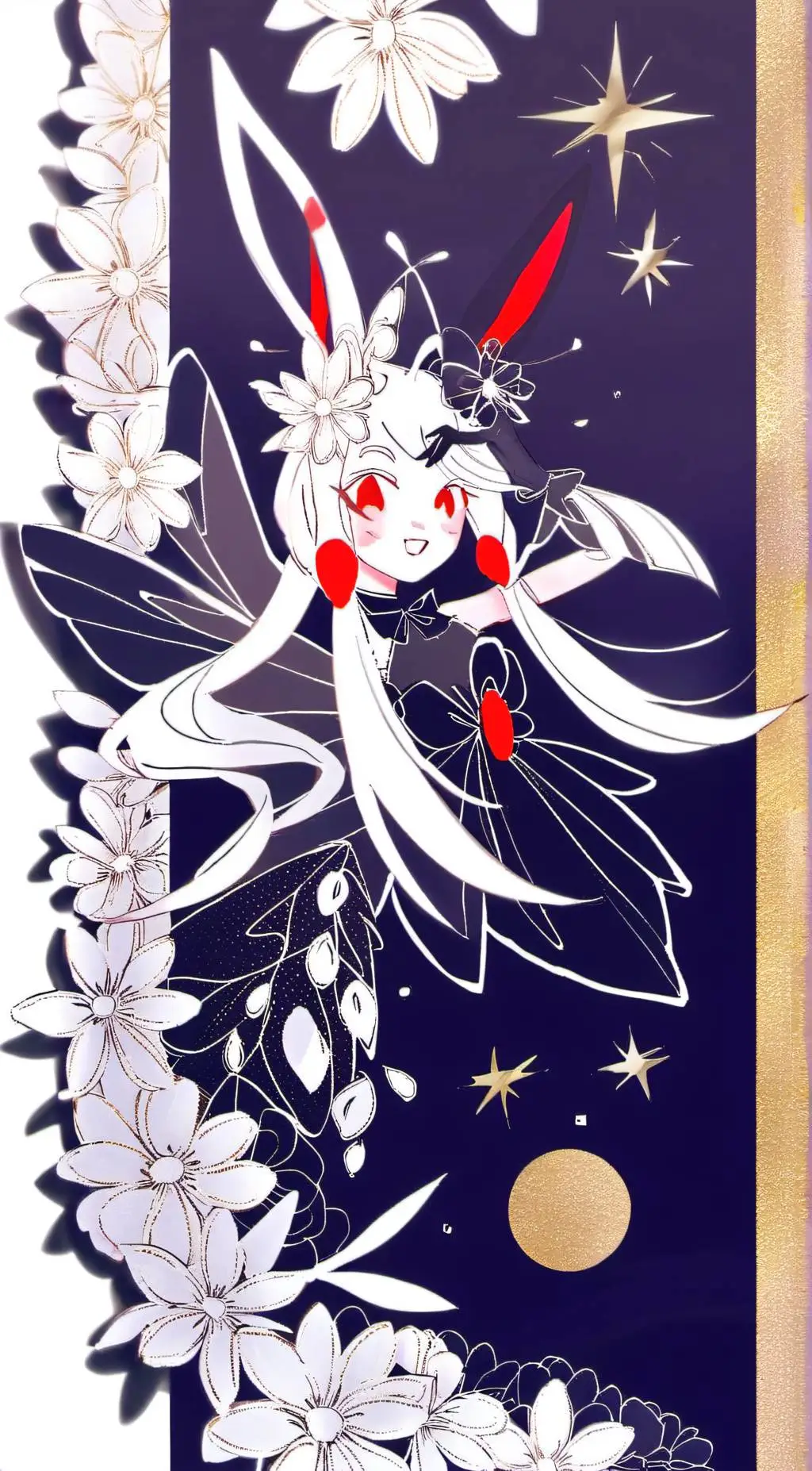 ai character: Sylveon  background