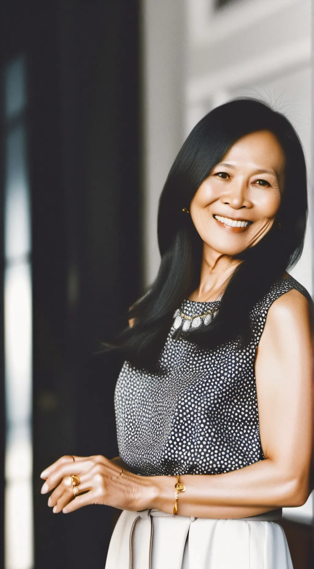 ai character: Maria  background