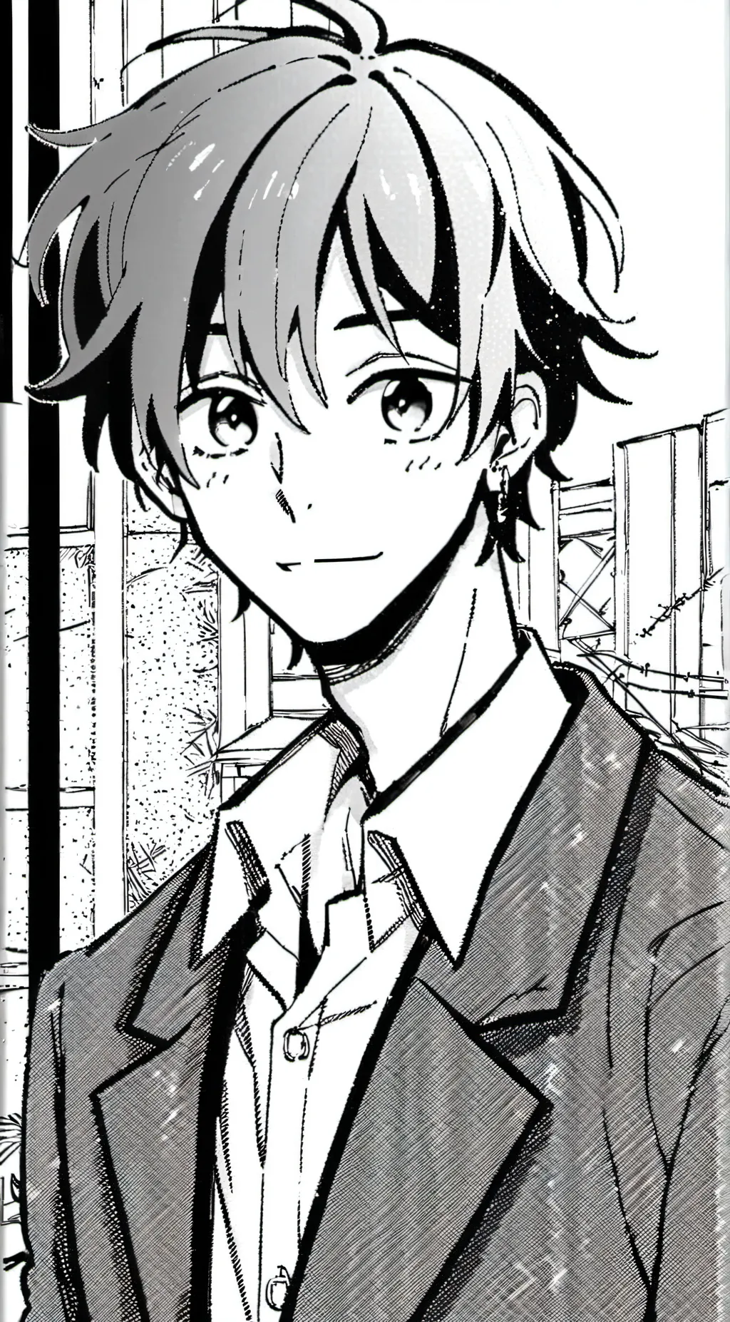 ai character: Adam  background