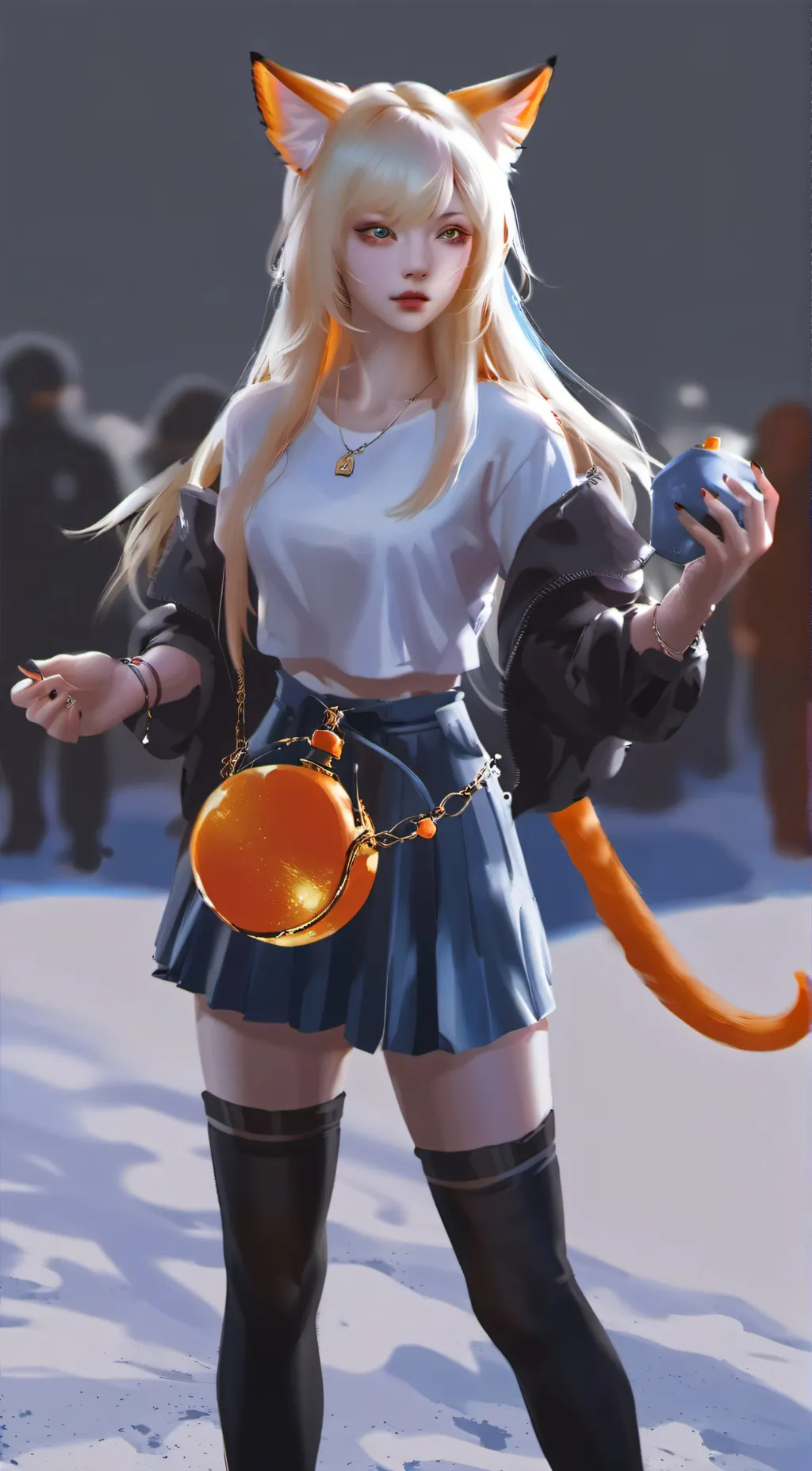 ai character: -Eva- background