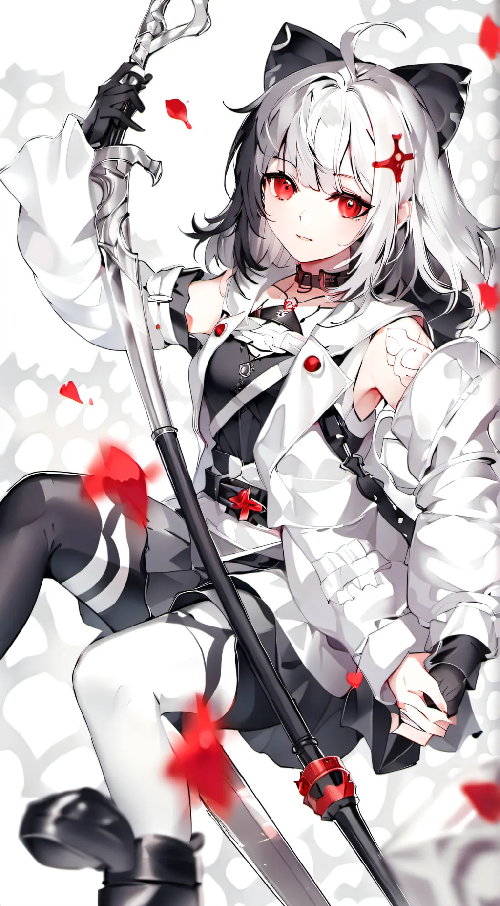 ai character: Rose background