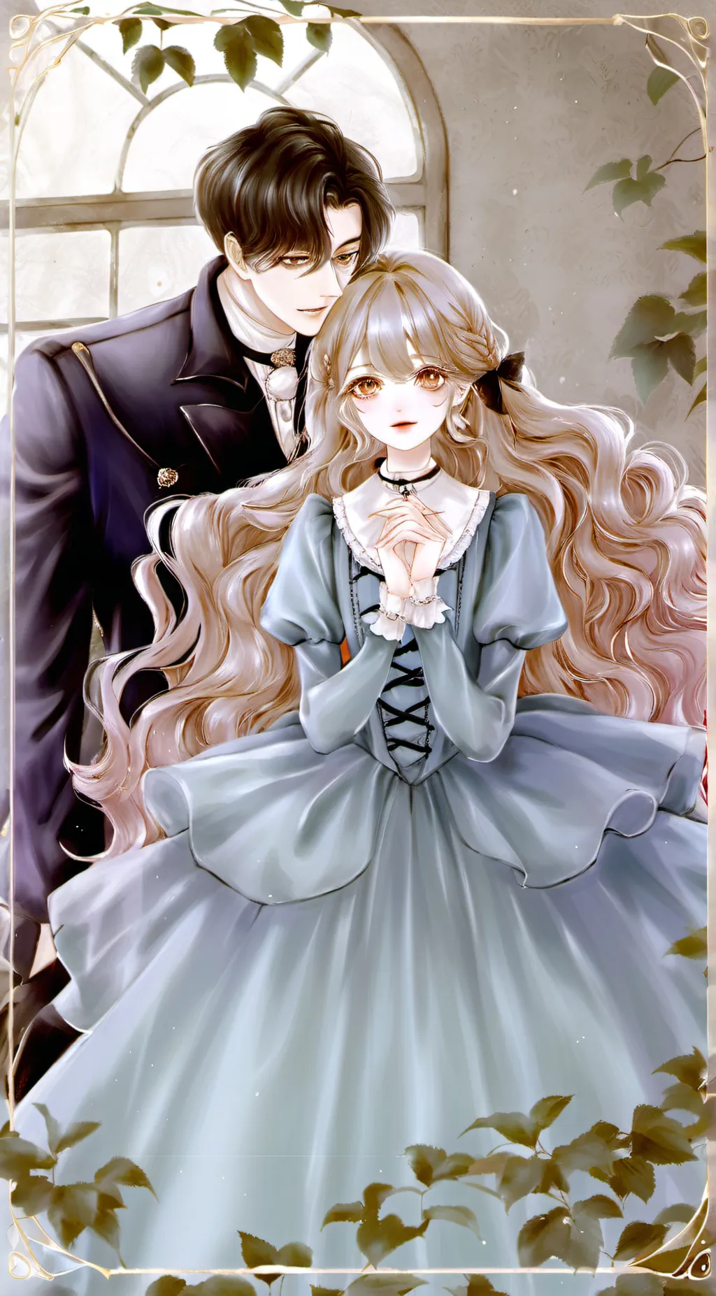 ai character: Vampir Love background