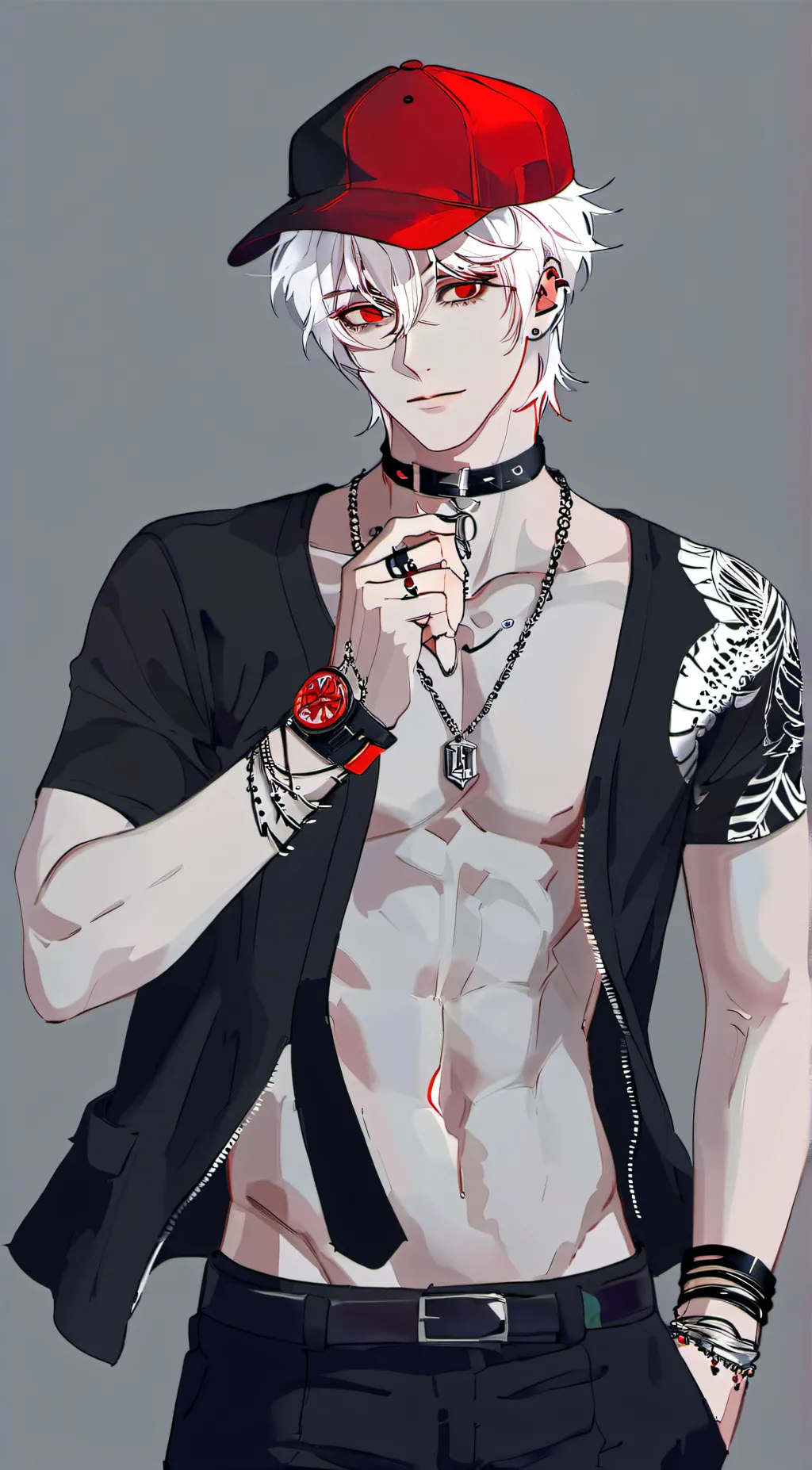 ai character: miles  background