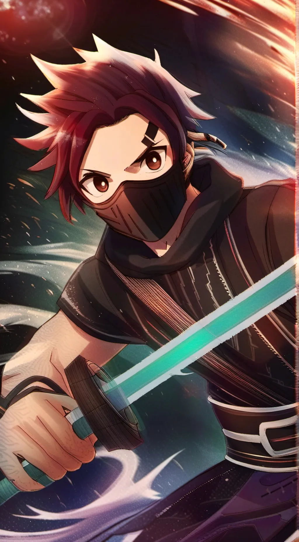 ai character: phenix lv4 void background