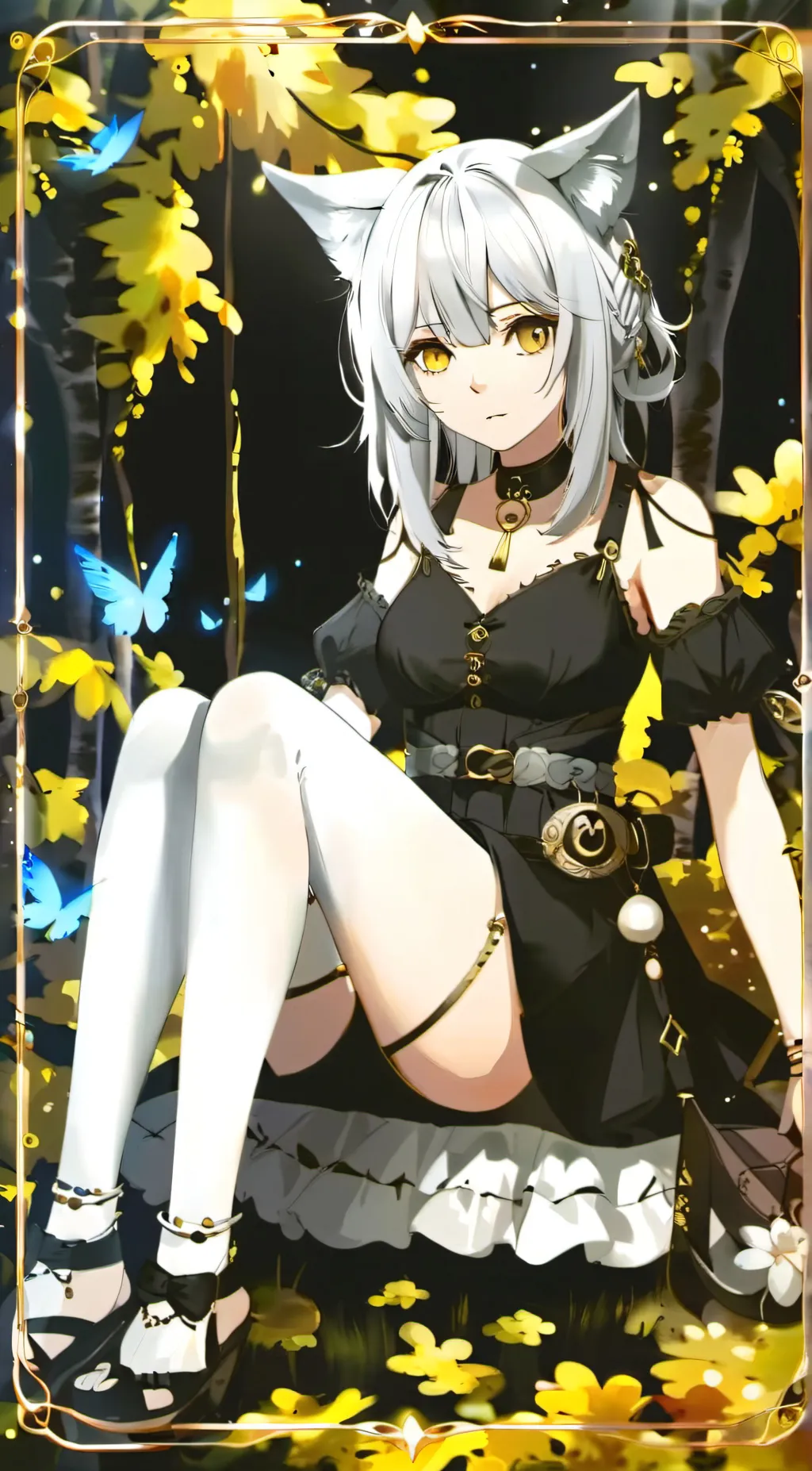 ai character: Alley background