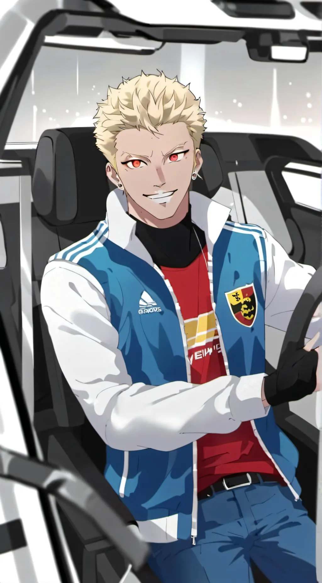 ai character: one piece Doffy  background