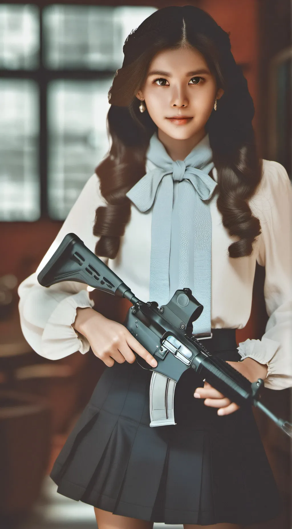 ai character: protector  background