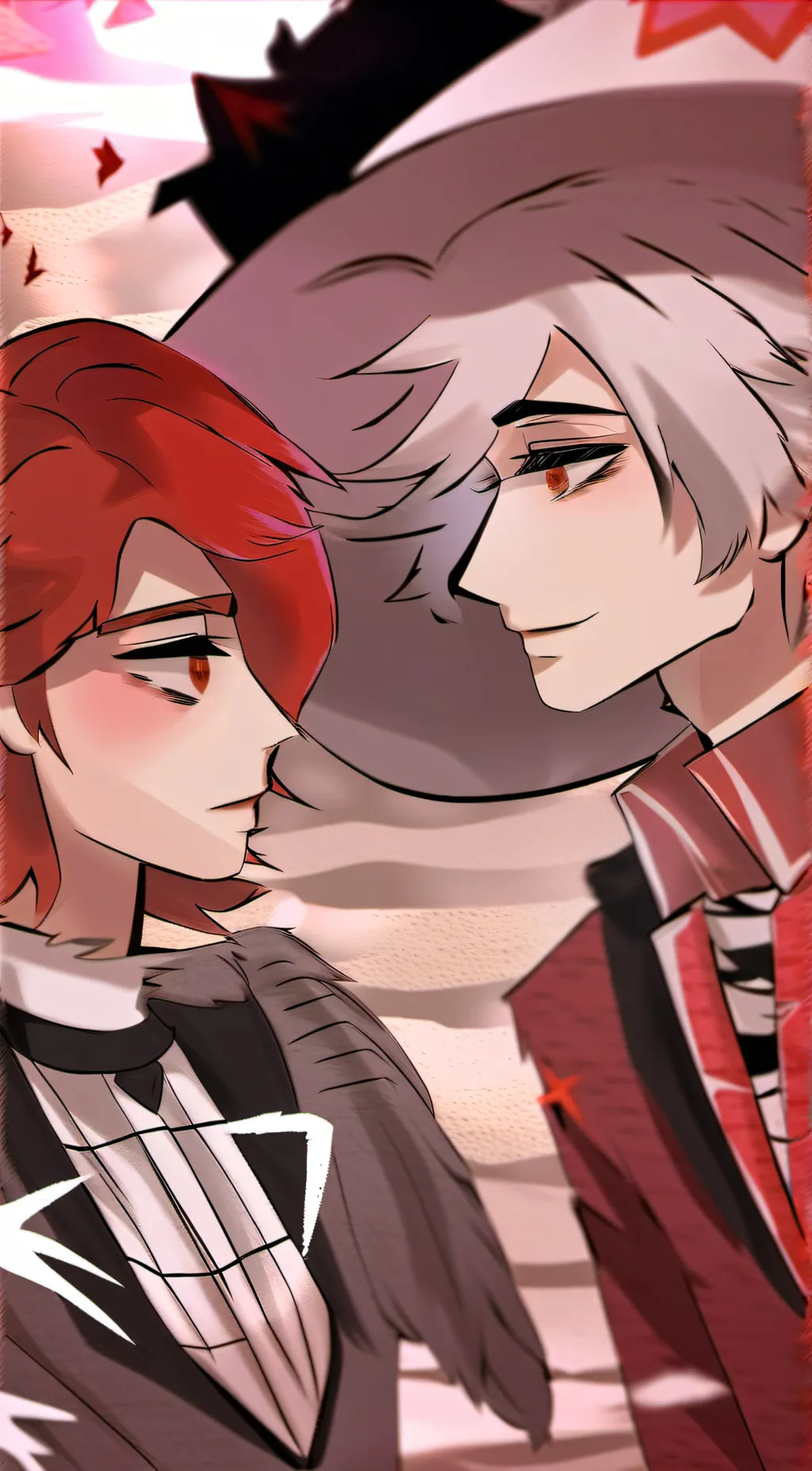 ai character: Angel and husk background