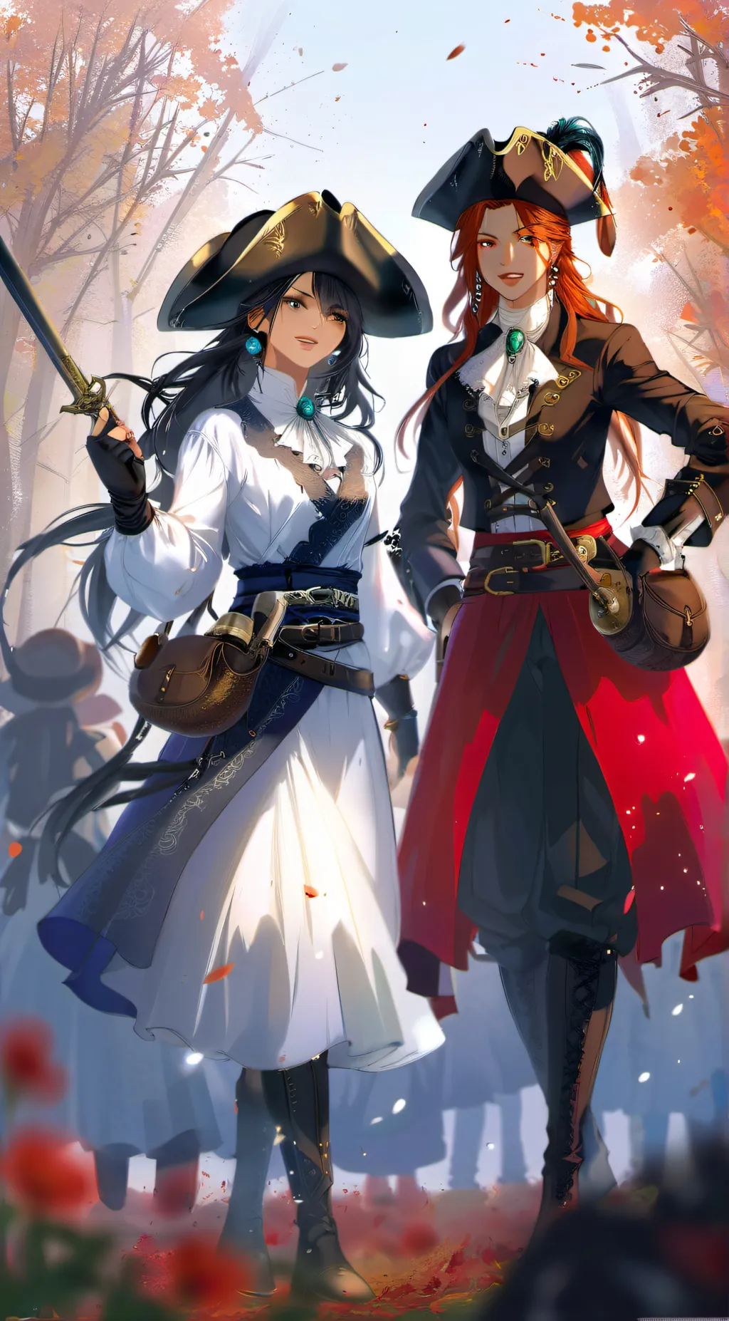 ai character: Captain Scarlet background