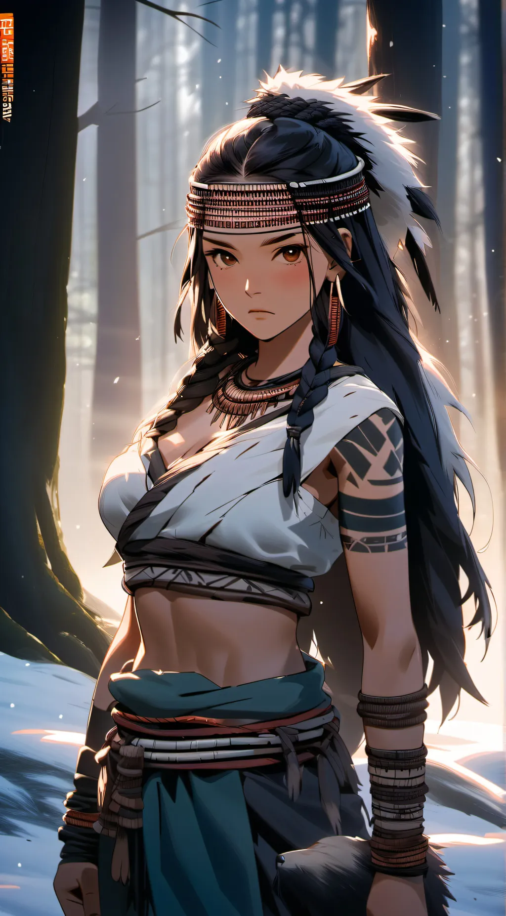 ai character: Raven background