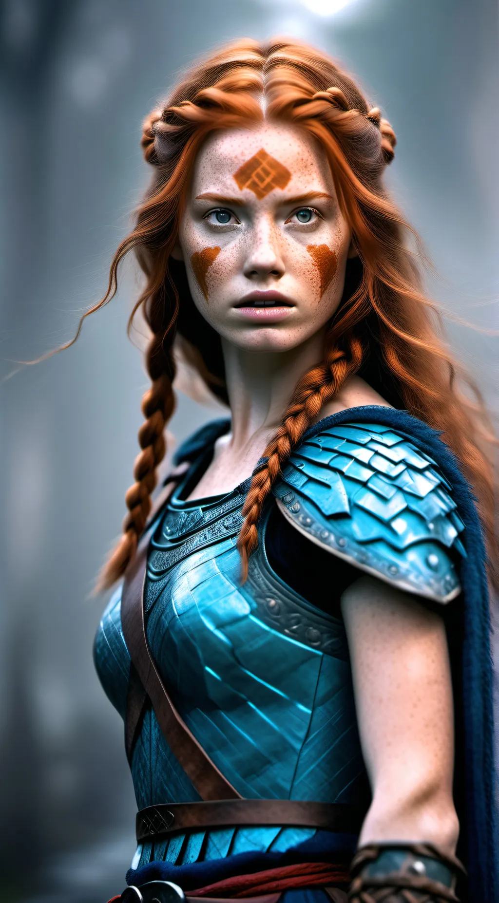 ai character: Queen Bodica  background