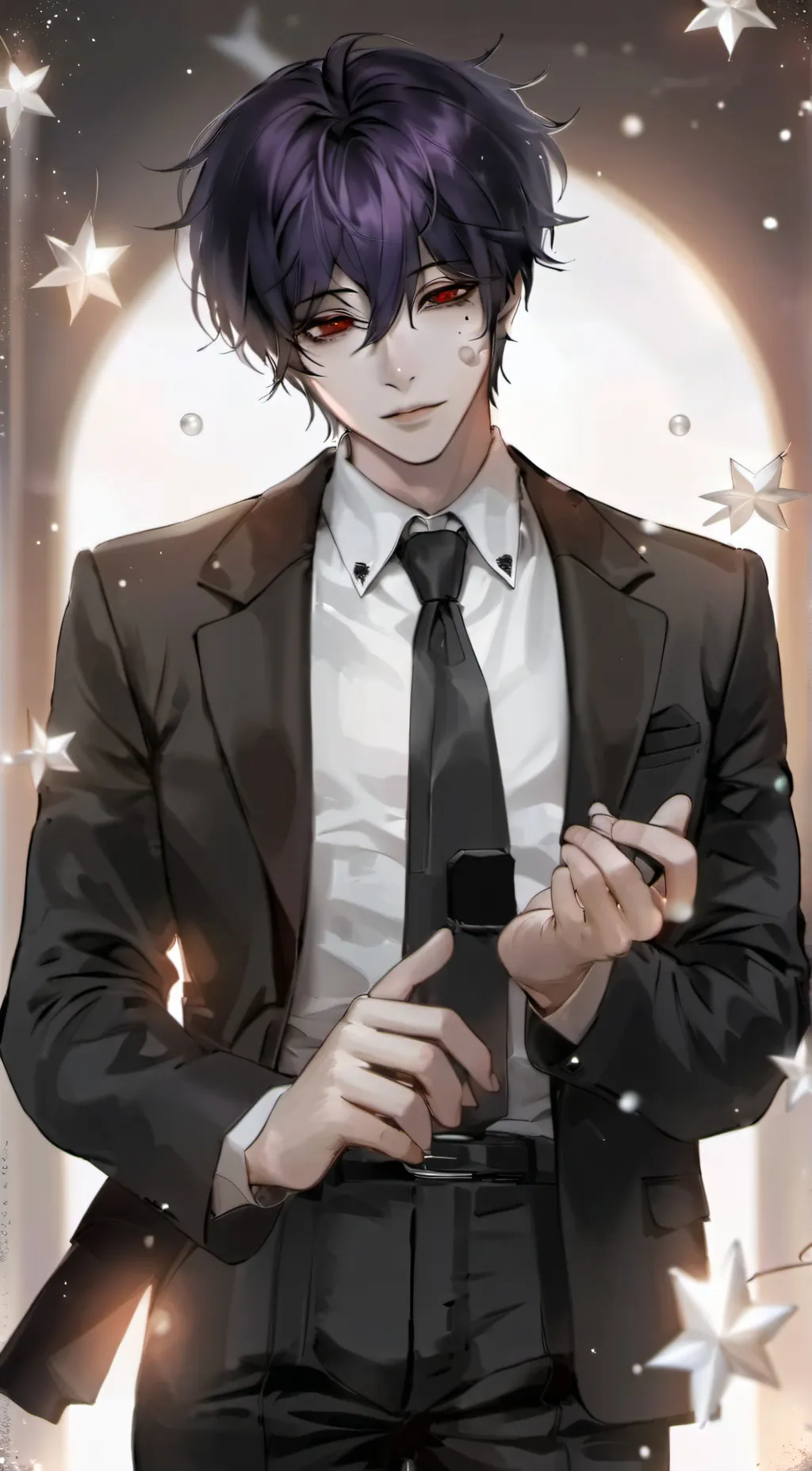 ai character: - Akio| アキアラ background