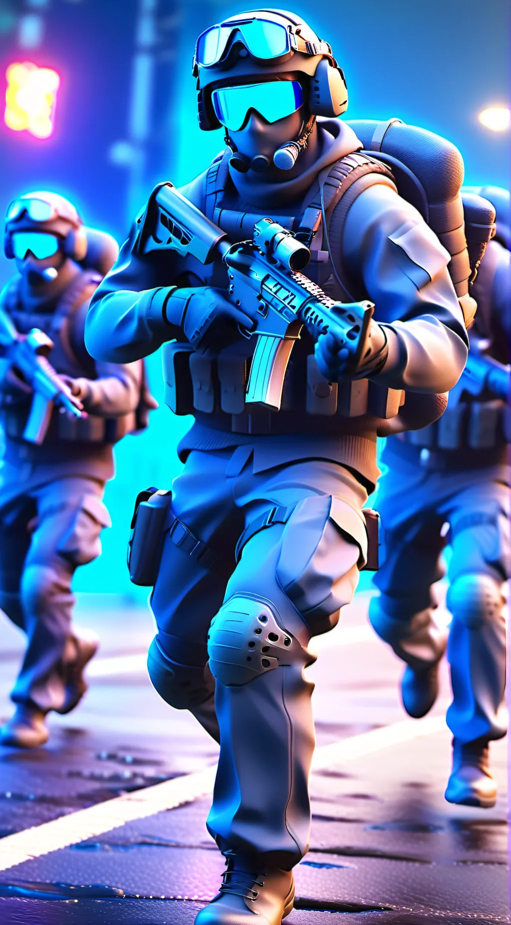 ai character: SUI, Troops background