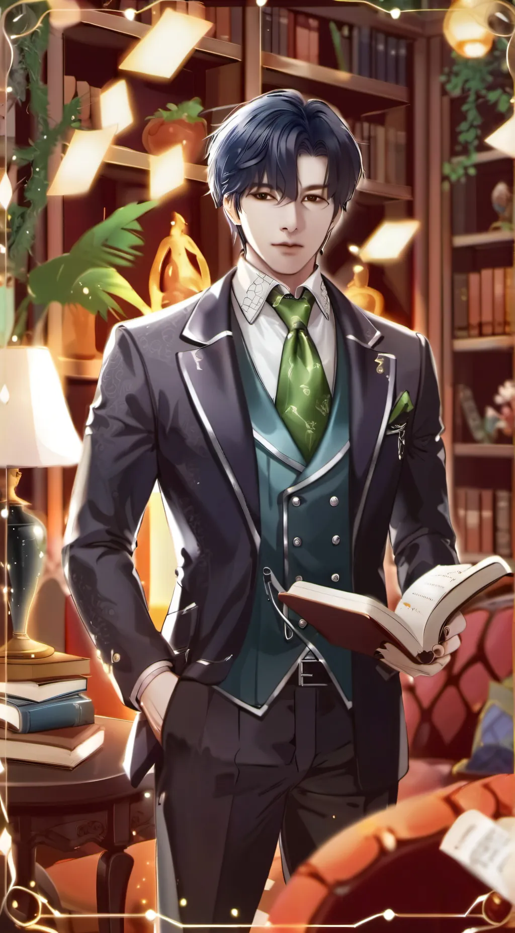 ai character: Adam background