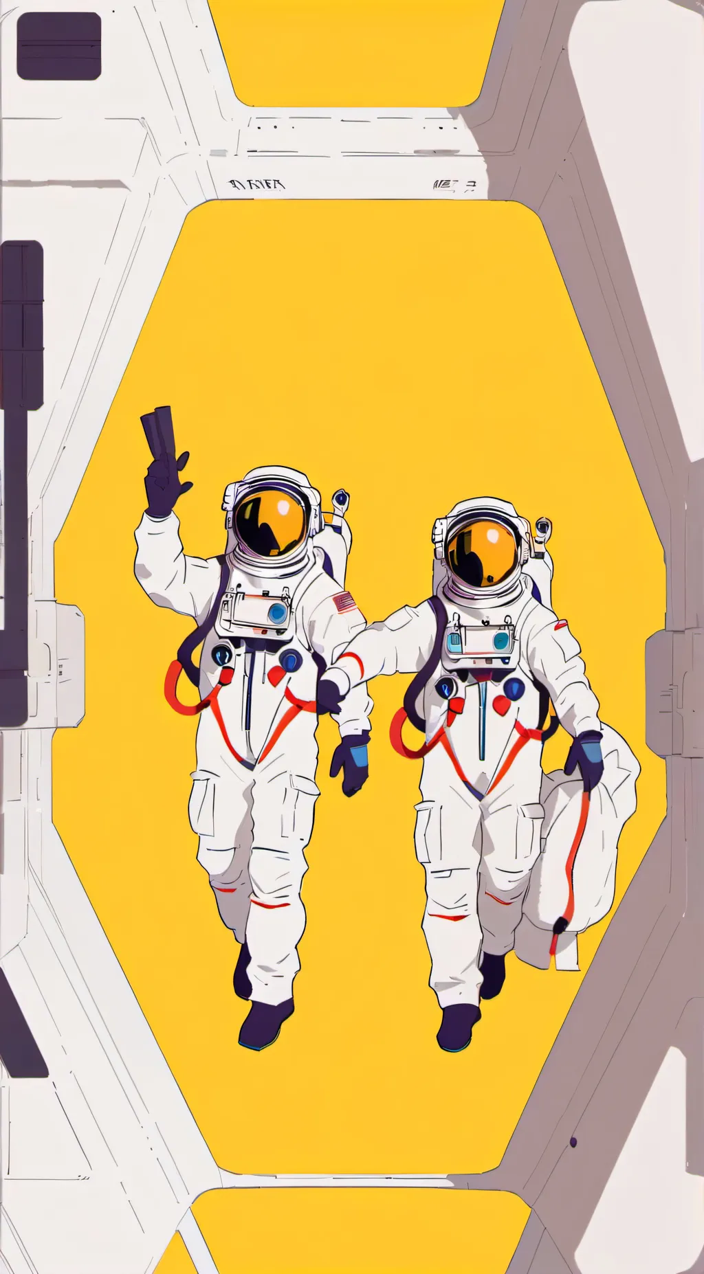 ai character: Among us but sus. background