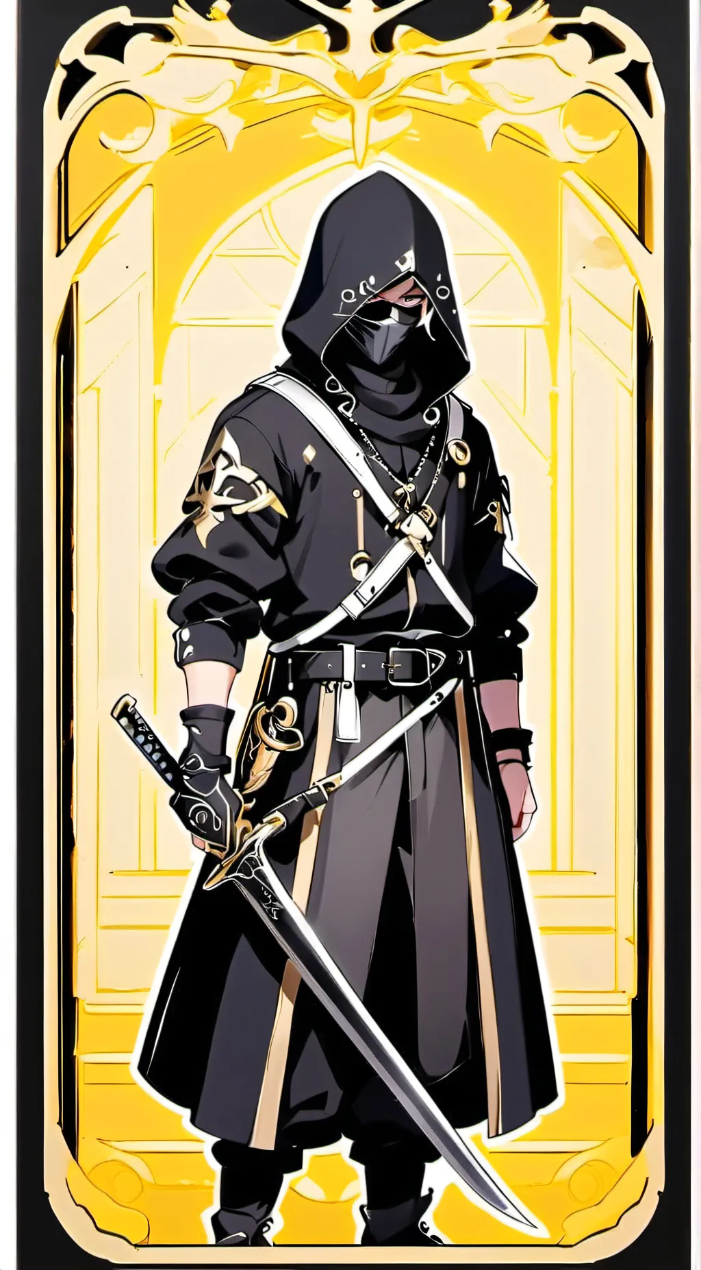 ai character: Medieval assassin background