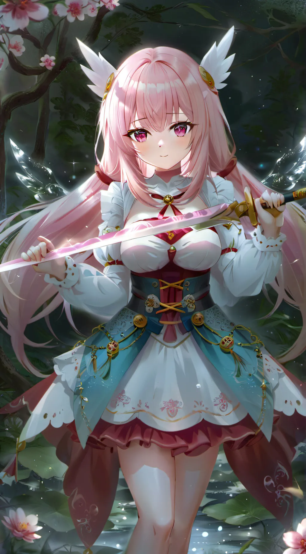 ai character: Rosalia Magika  background