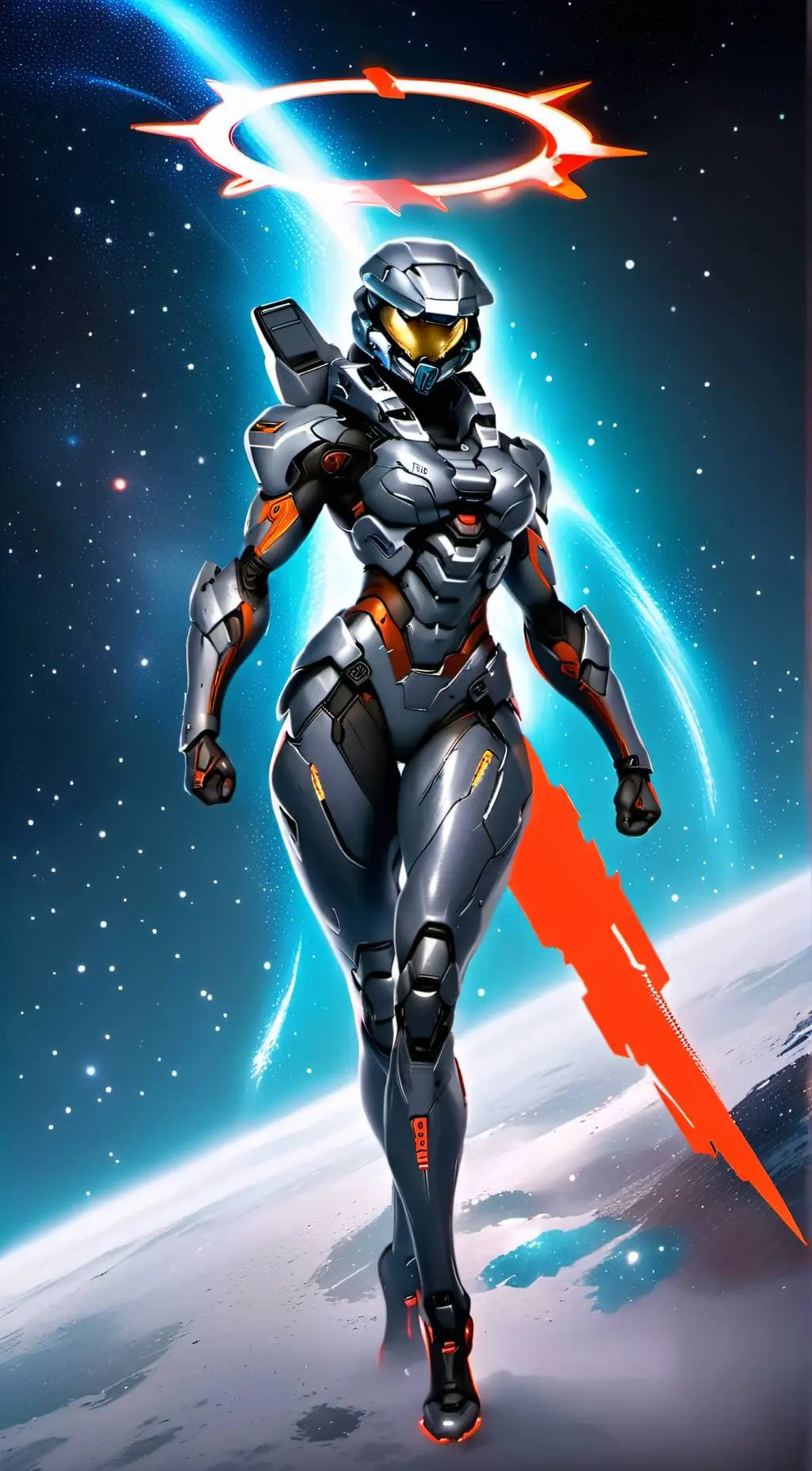 ai character: silver elite background