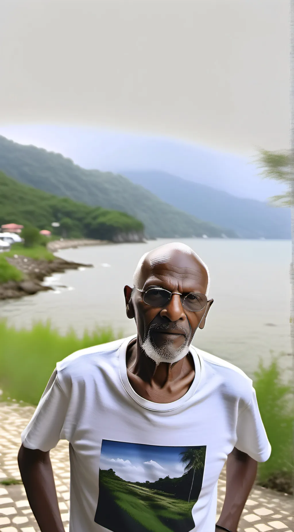 ai character: creapy old guy background