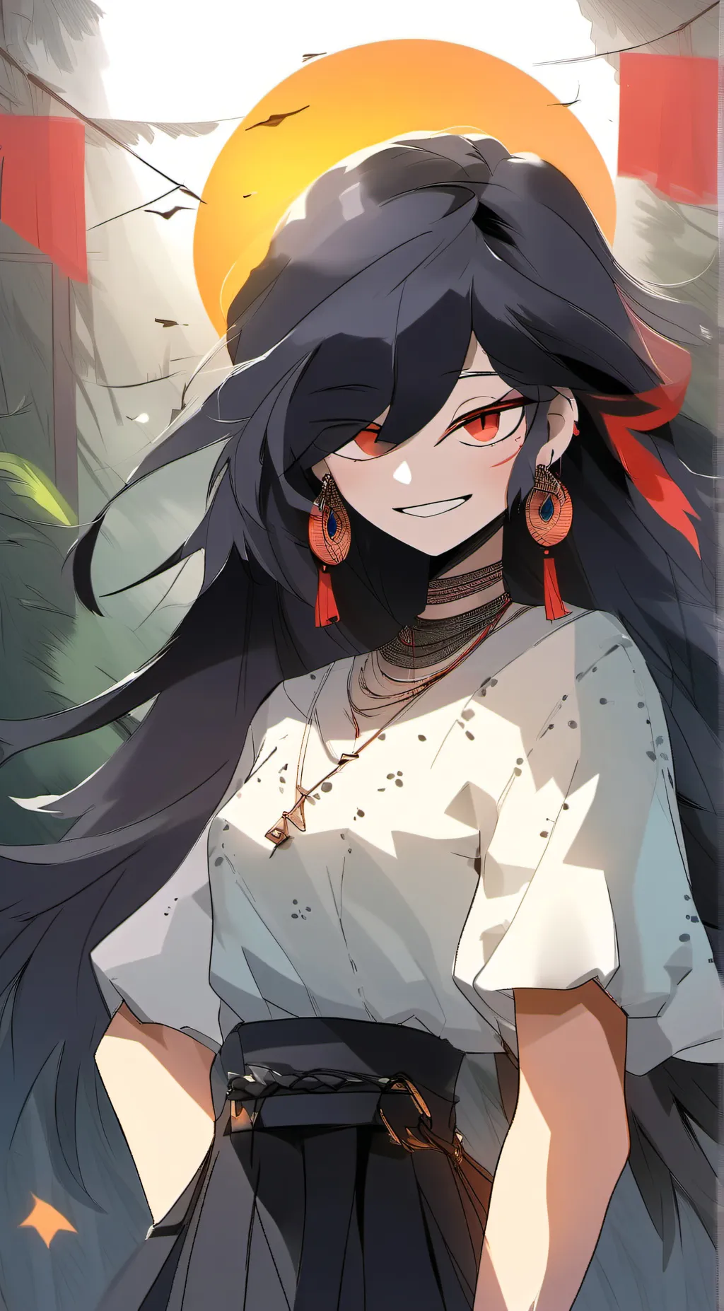 ai character: Grace background