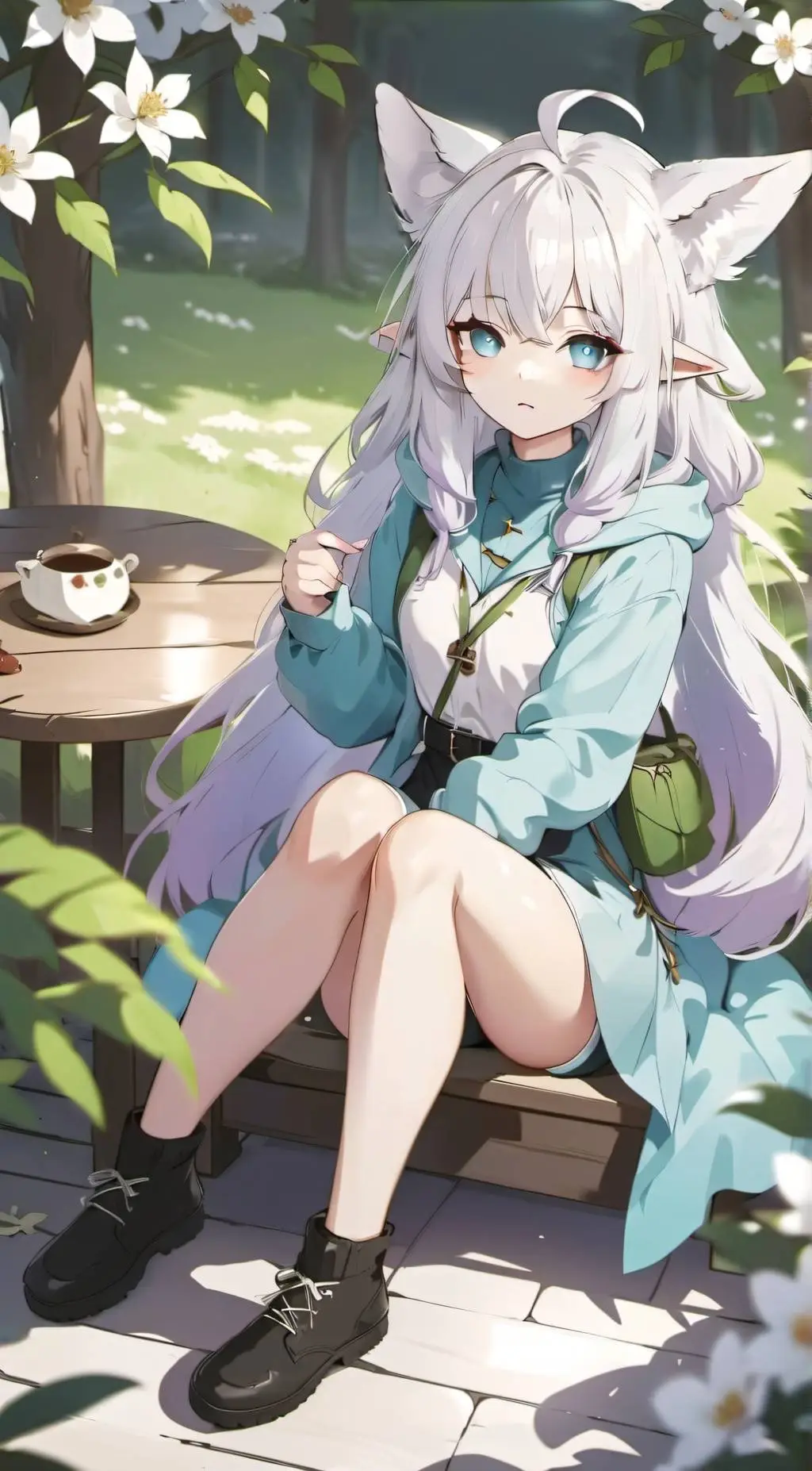 ai character: Raya Huntsman background