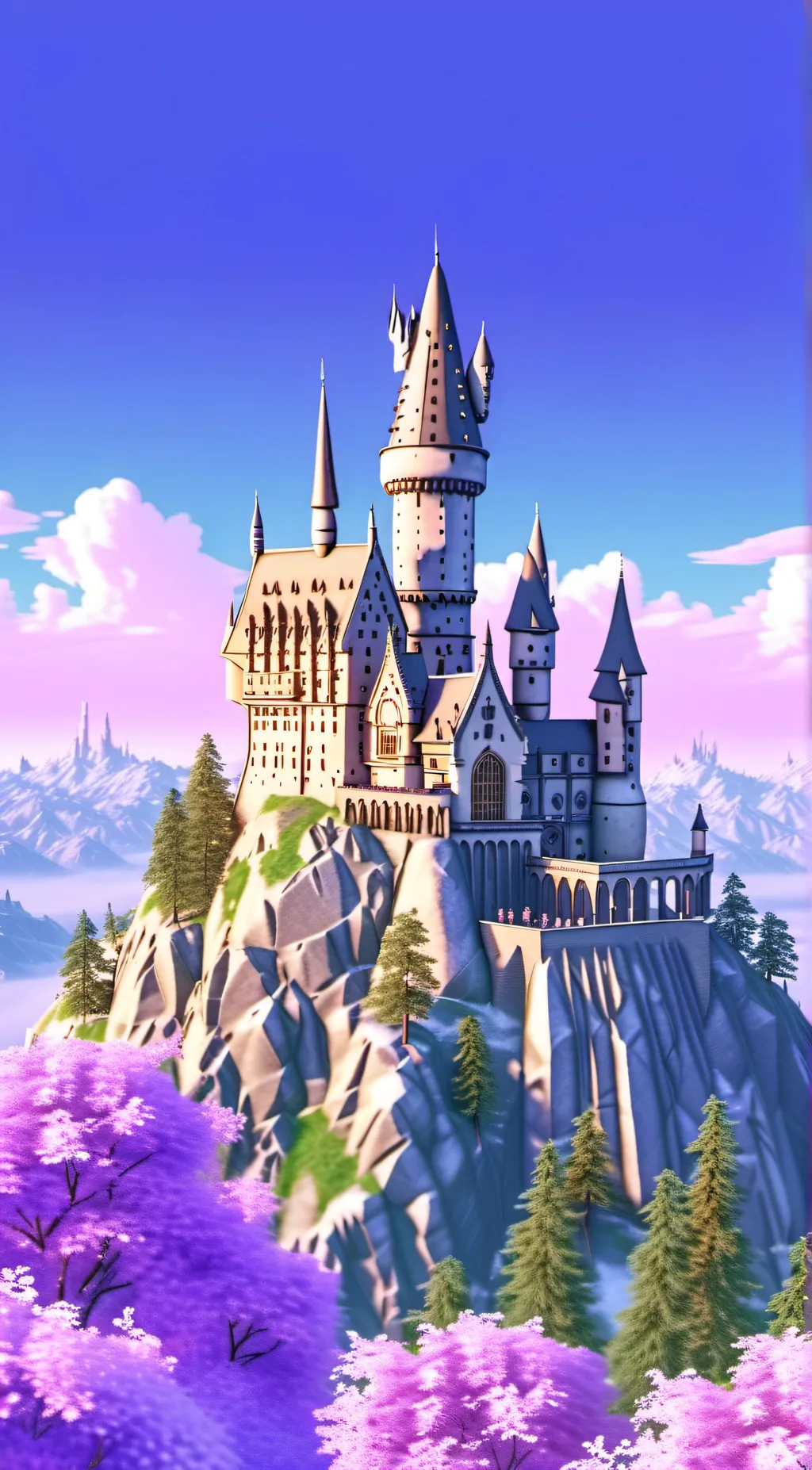 ai character: Hogwarts daycare background
