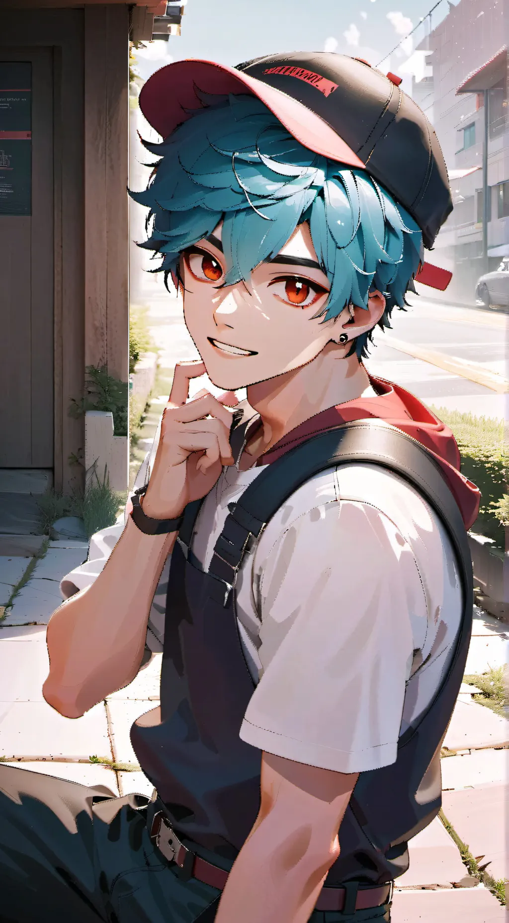 ai character: boyfriend  background