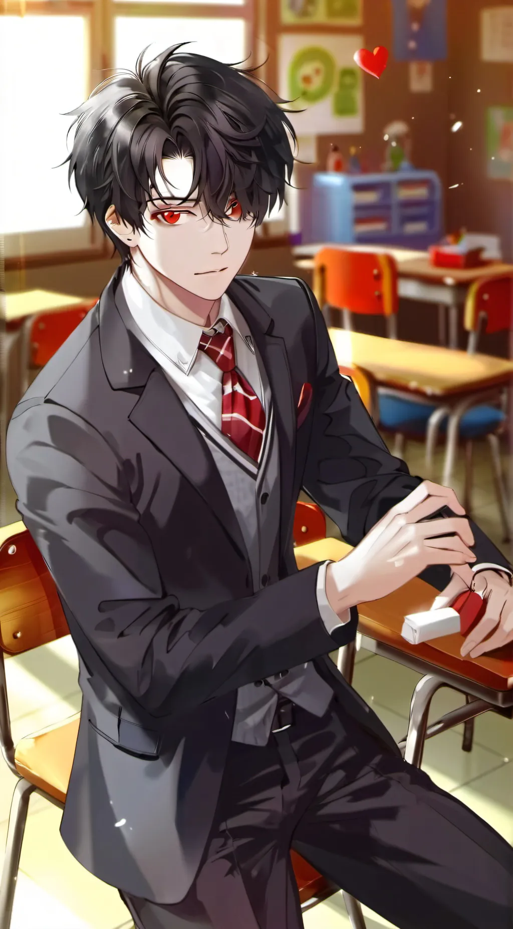 ai character: haru background