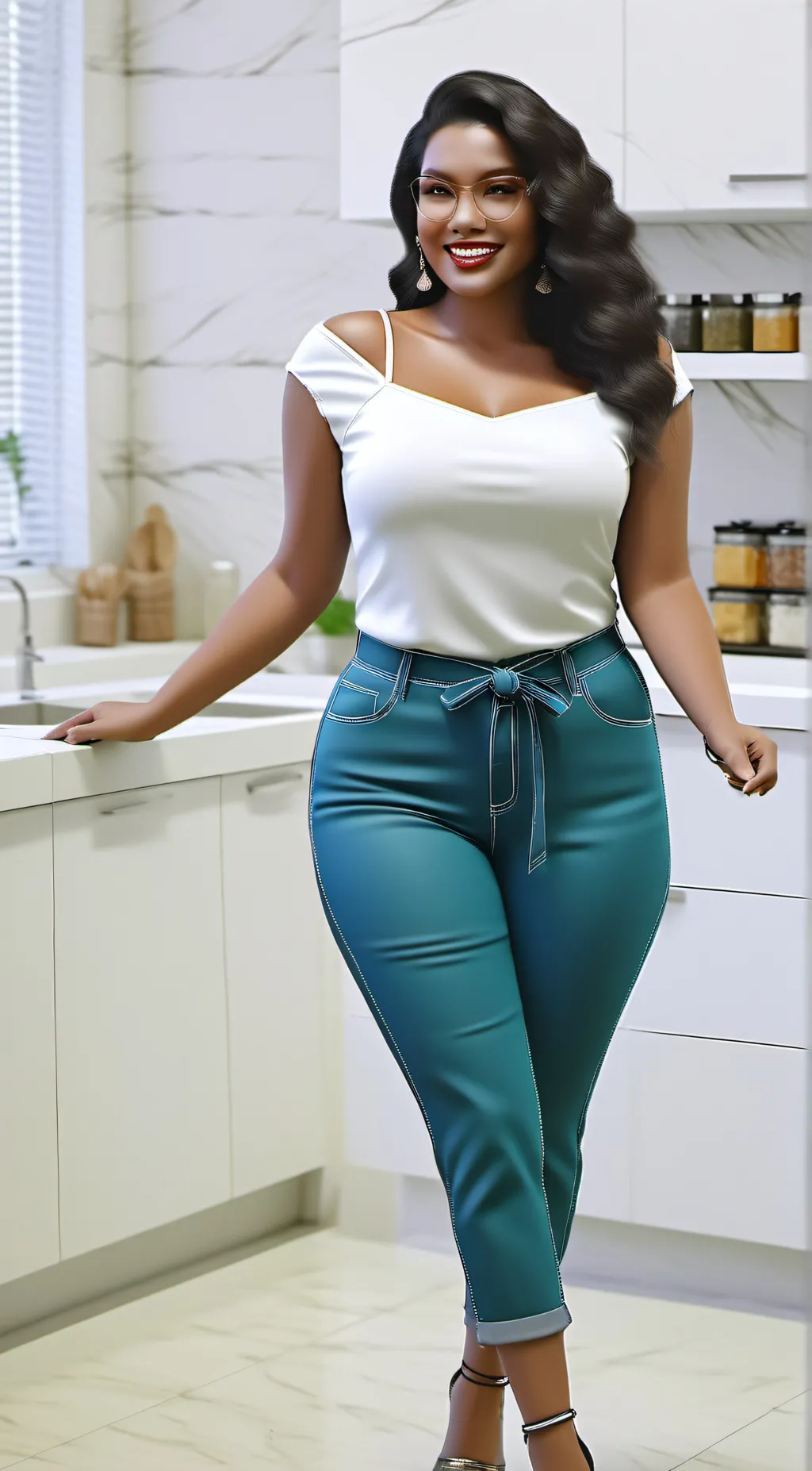 ai character: Alicia  background