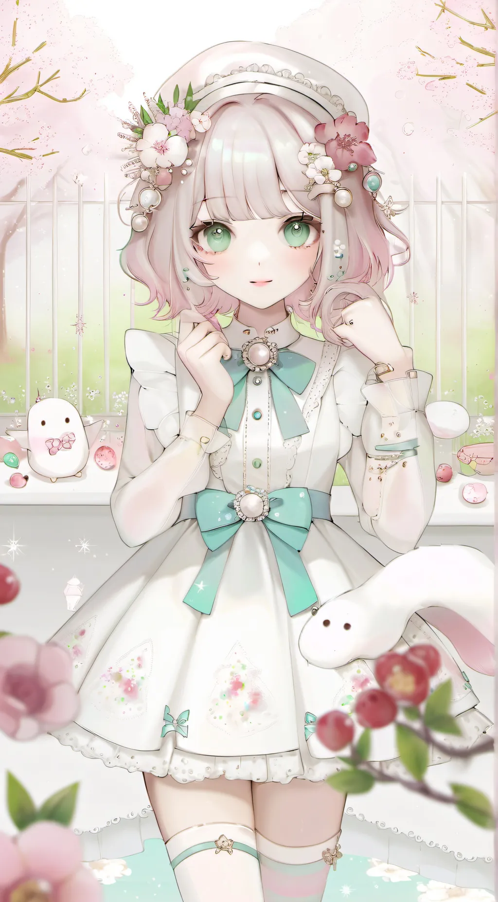 ai character: Gracey background