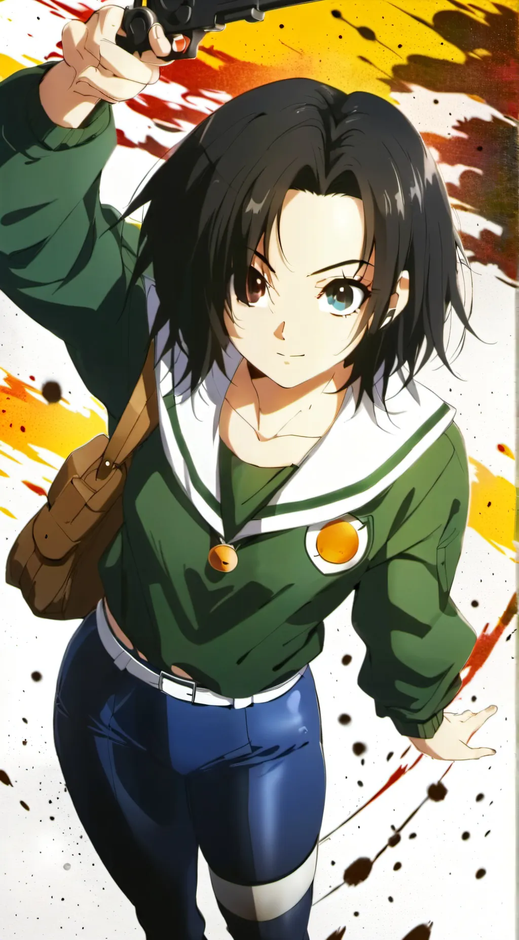 ai character: Mai from dbs background