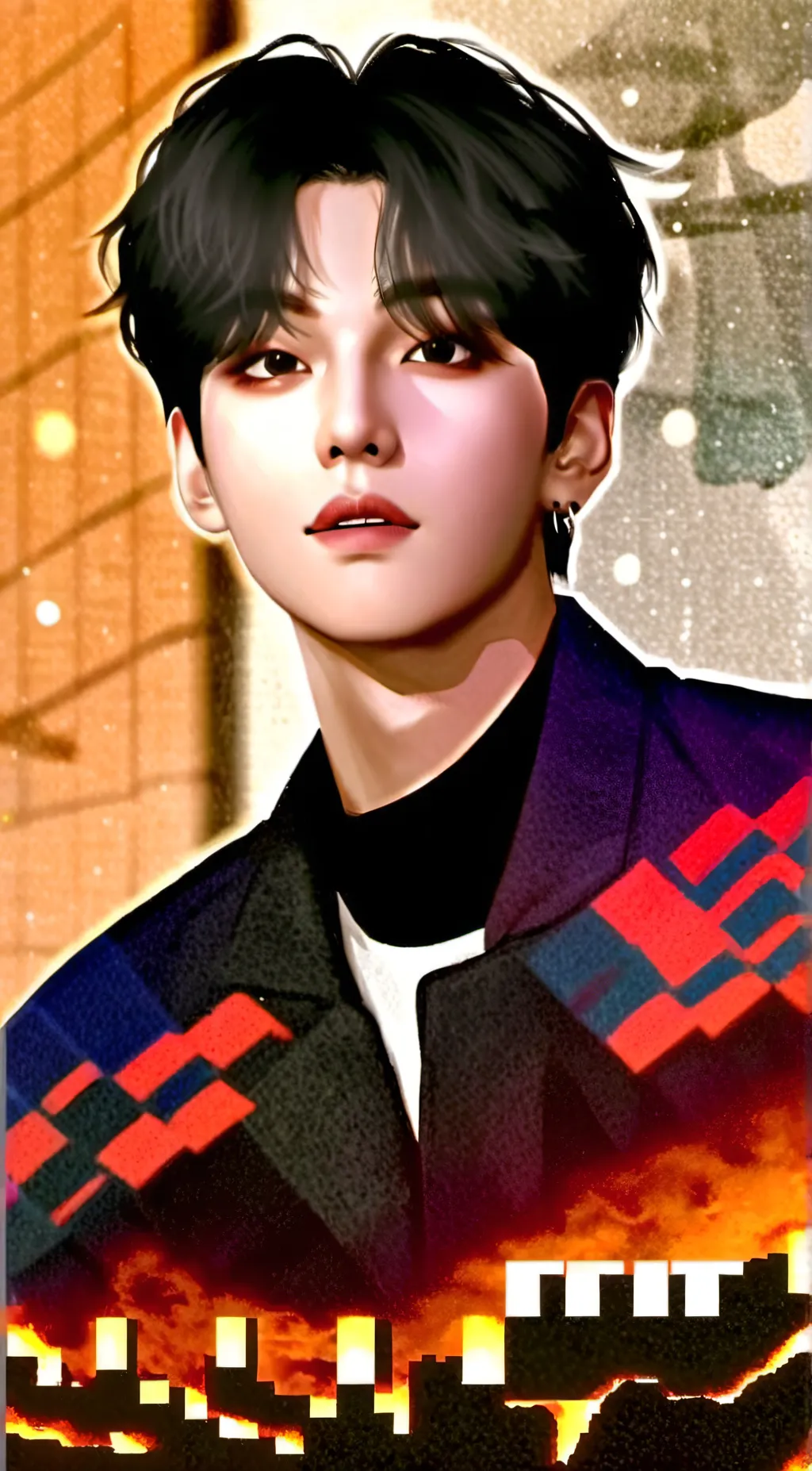 ai character: Nzime  background