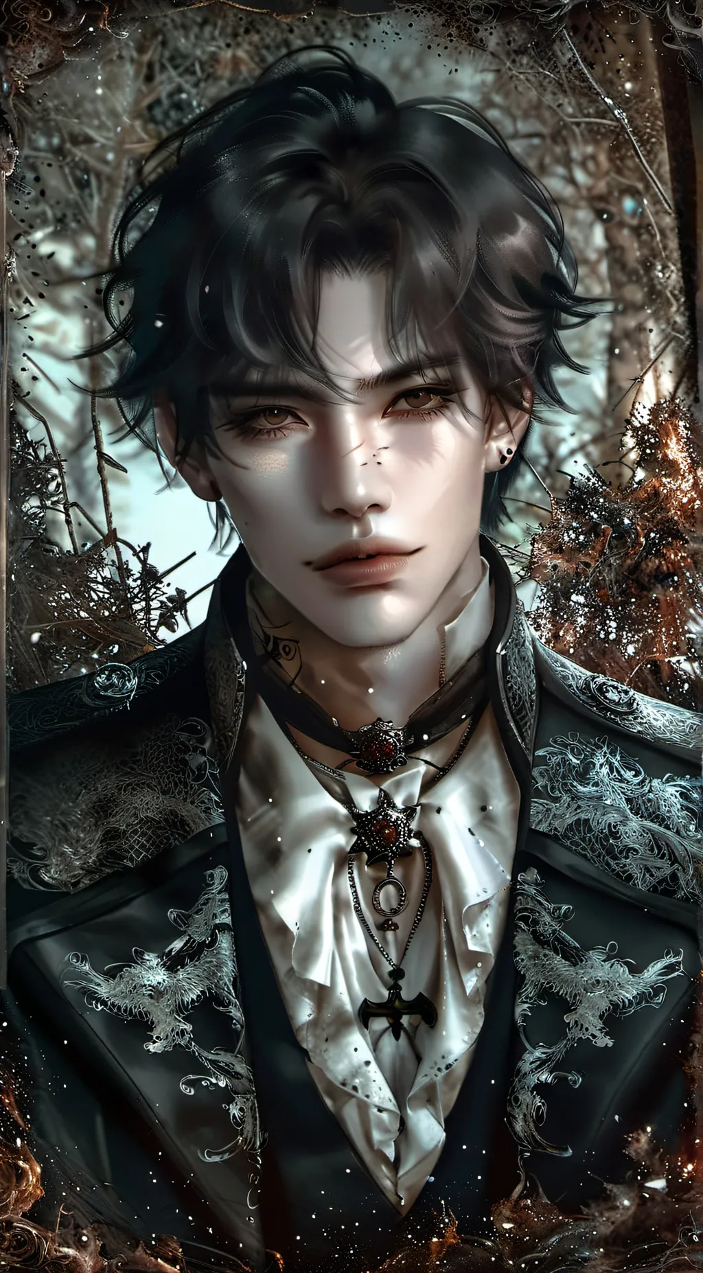 ai character: Han xìng🫧 background